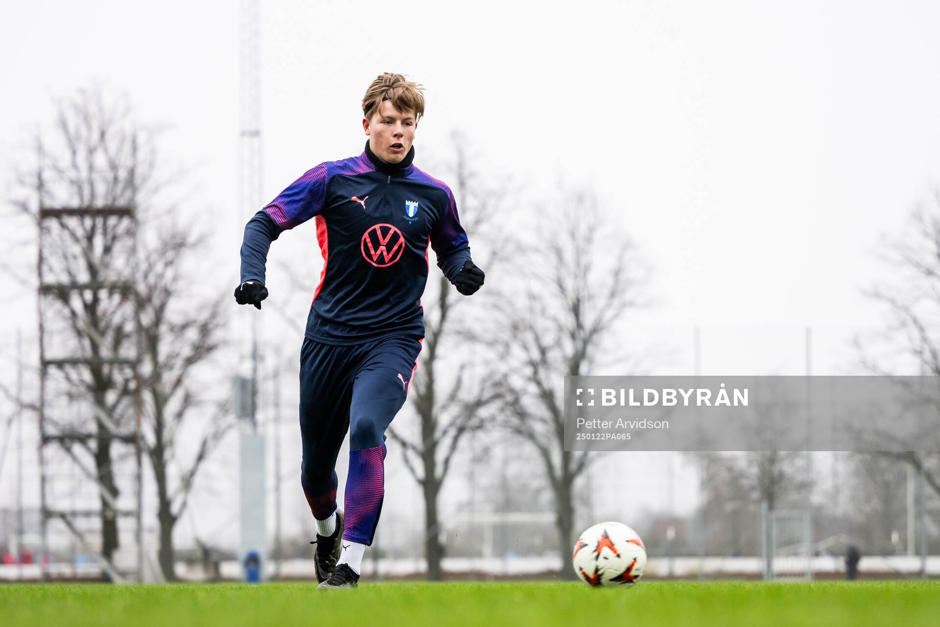 Nils Zätterström of Malmö FF