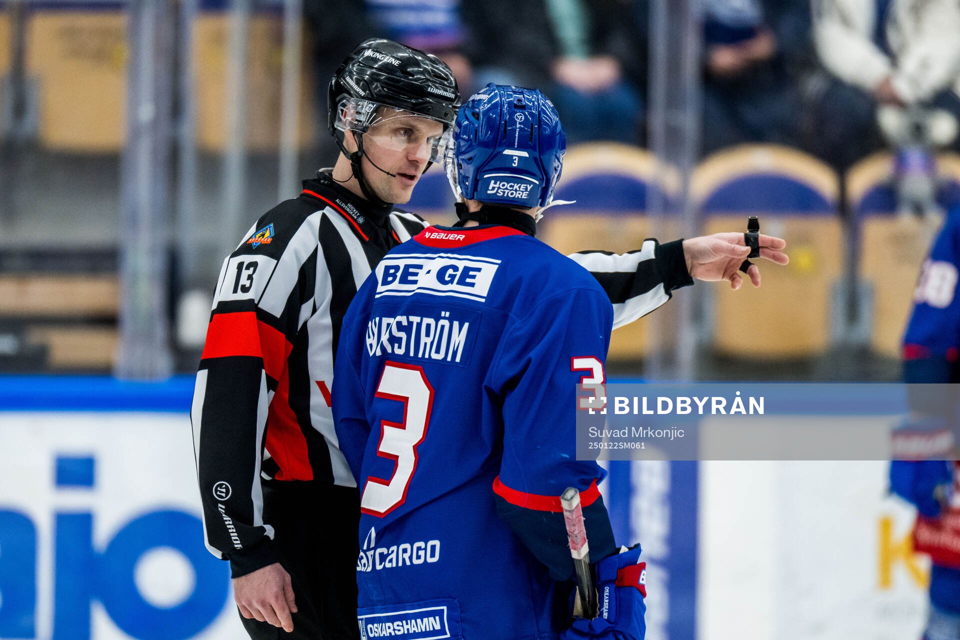 Domare Calle Von Sivers och Oskarshamns Niclas Burström