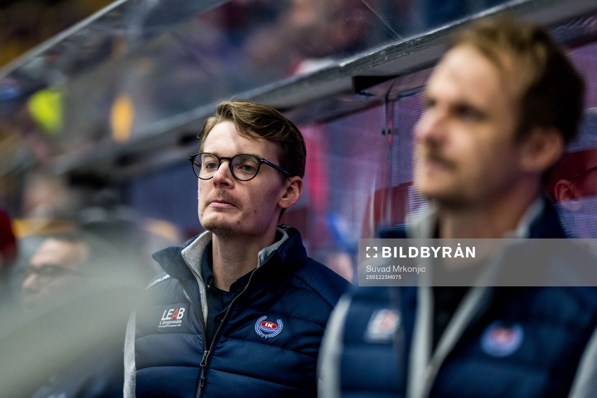 Oskarshamns assisterande tränare Albin Blomqvist