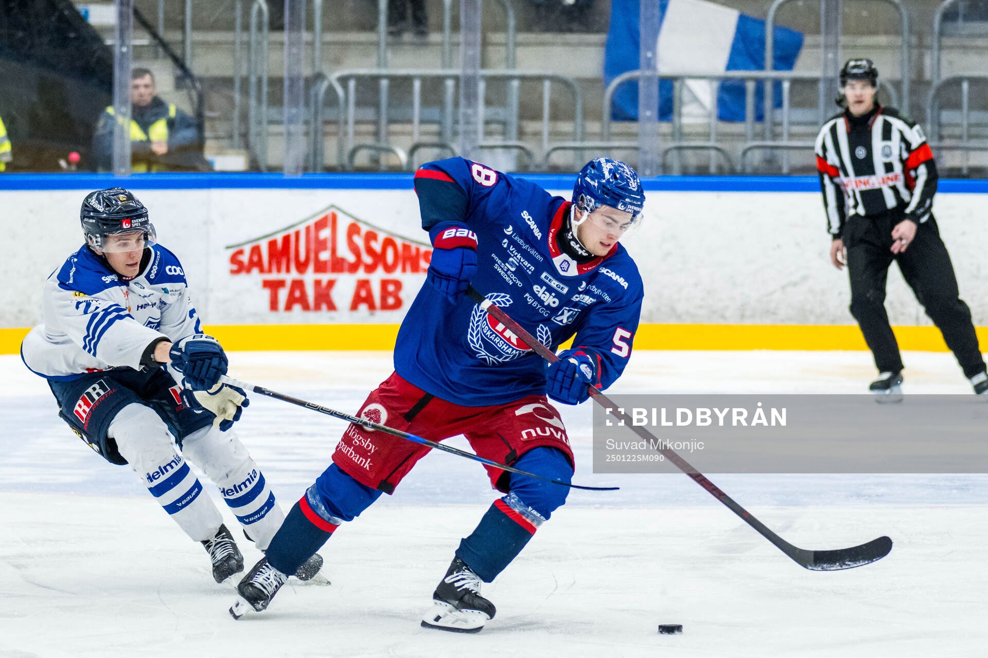 Karlskogas Christoffer Jansson och Oskarshamns Hugo Jonasson
