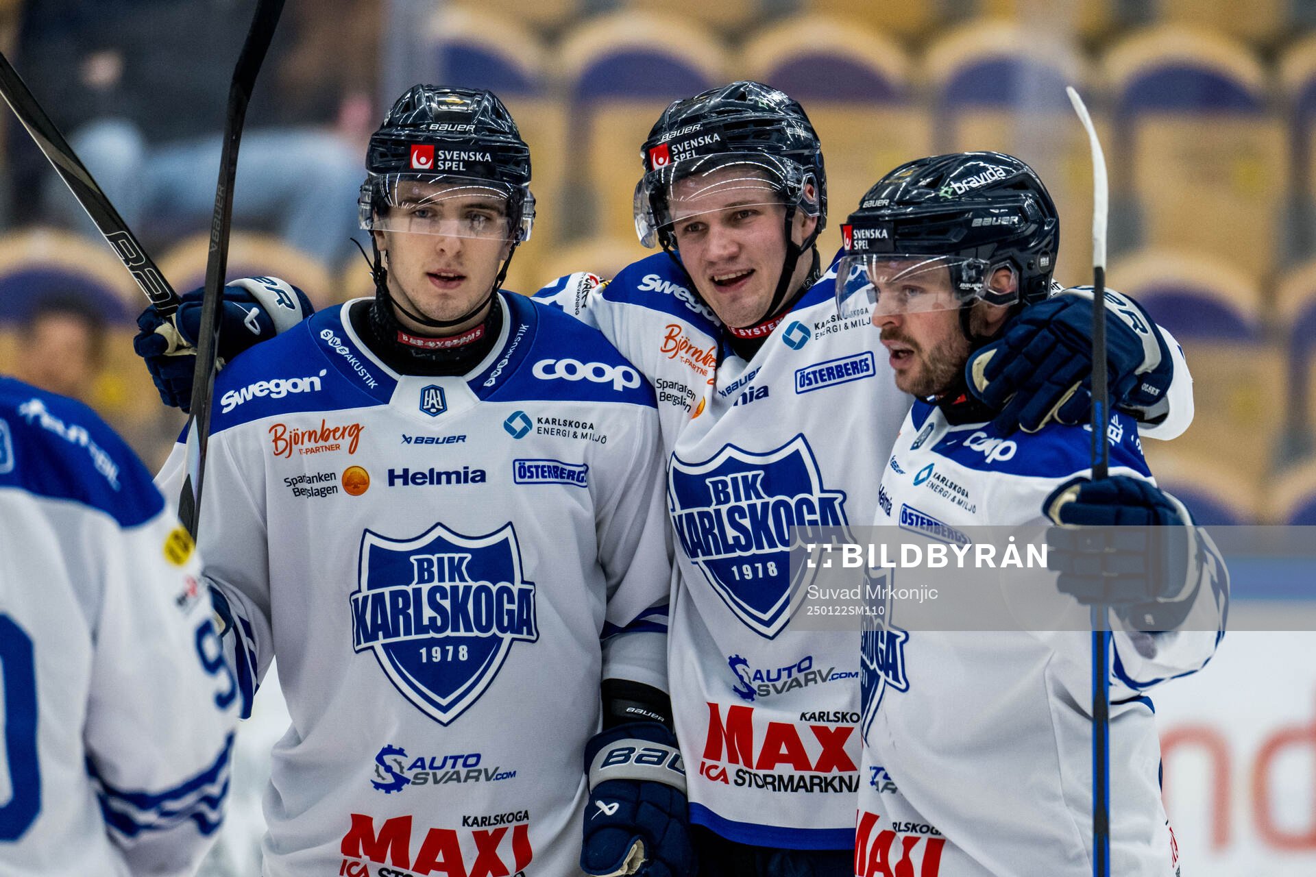 Karlskogas Eskild Bakke Olsen jublar