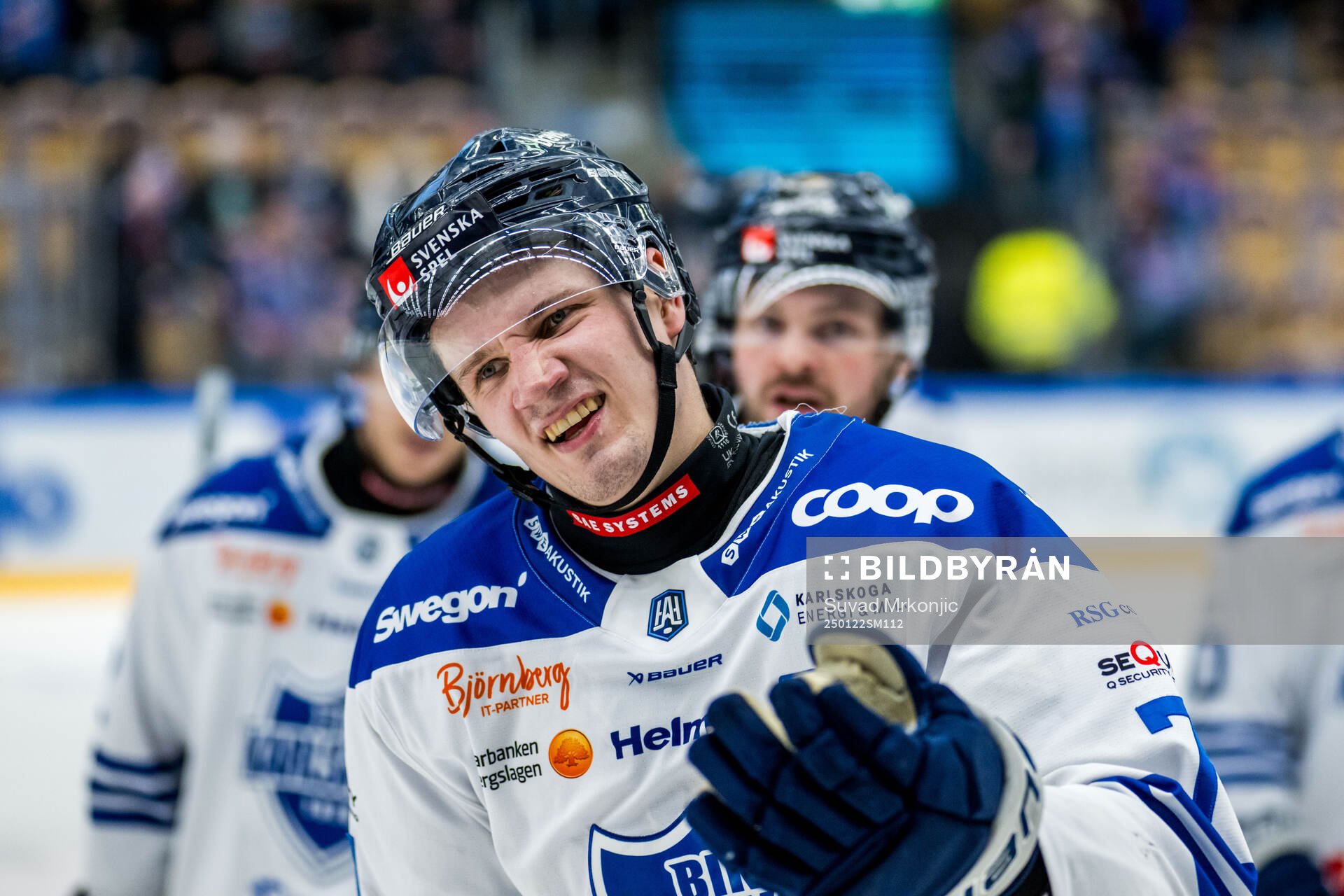 Karlskogas Eskild Bakke Olsen jublar