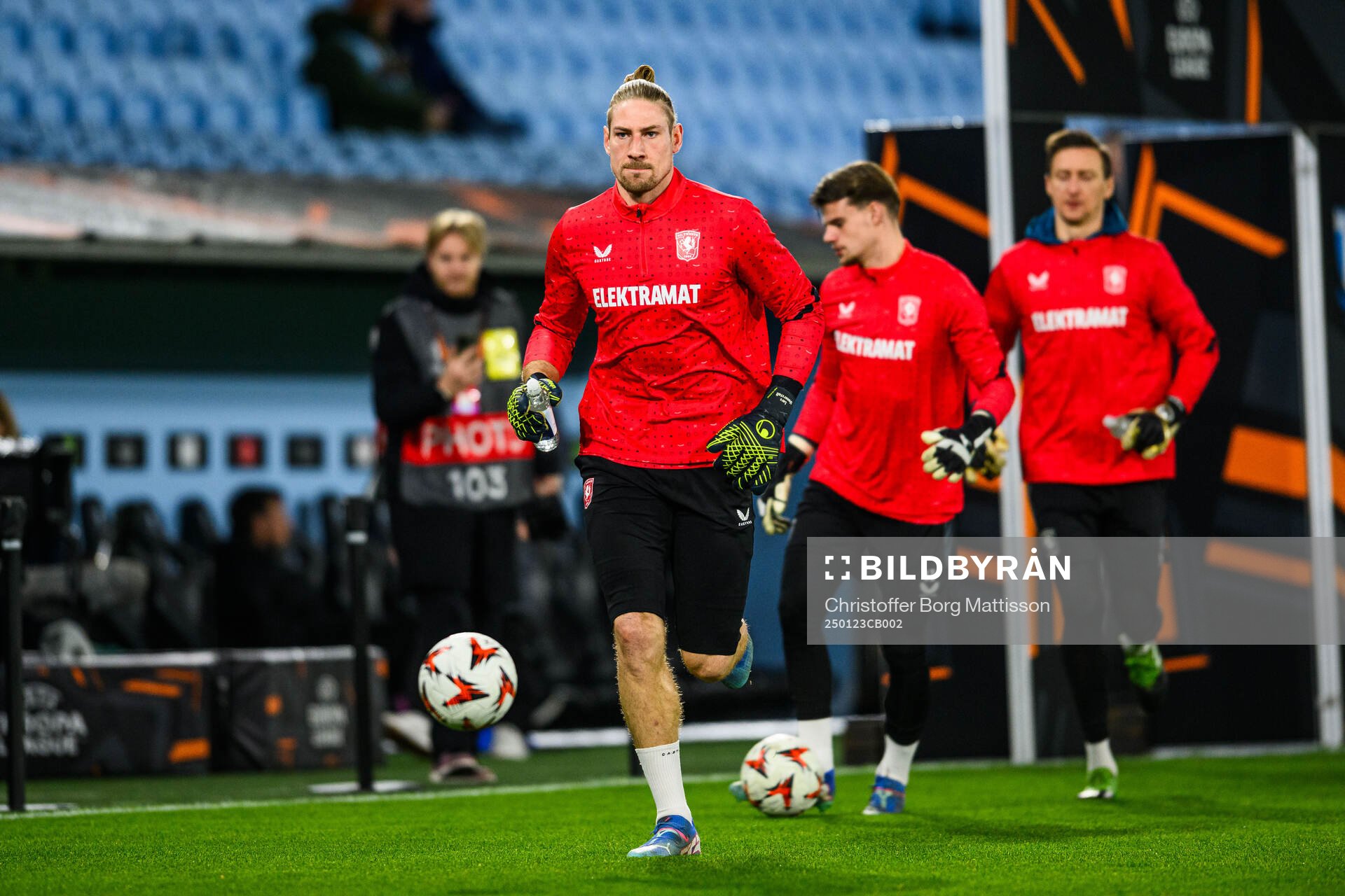 Goalkeeper Lars Unnerstall of Twente