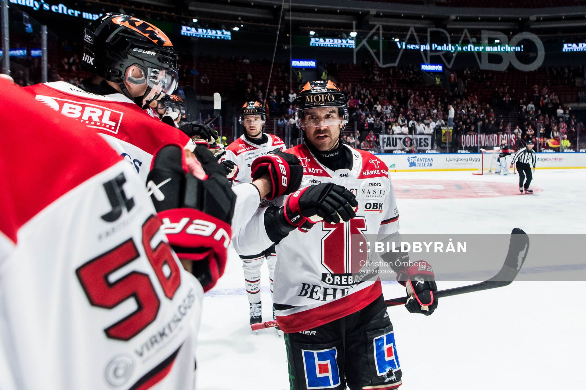 Örebros Ludvig Larsson jublar