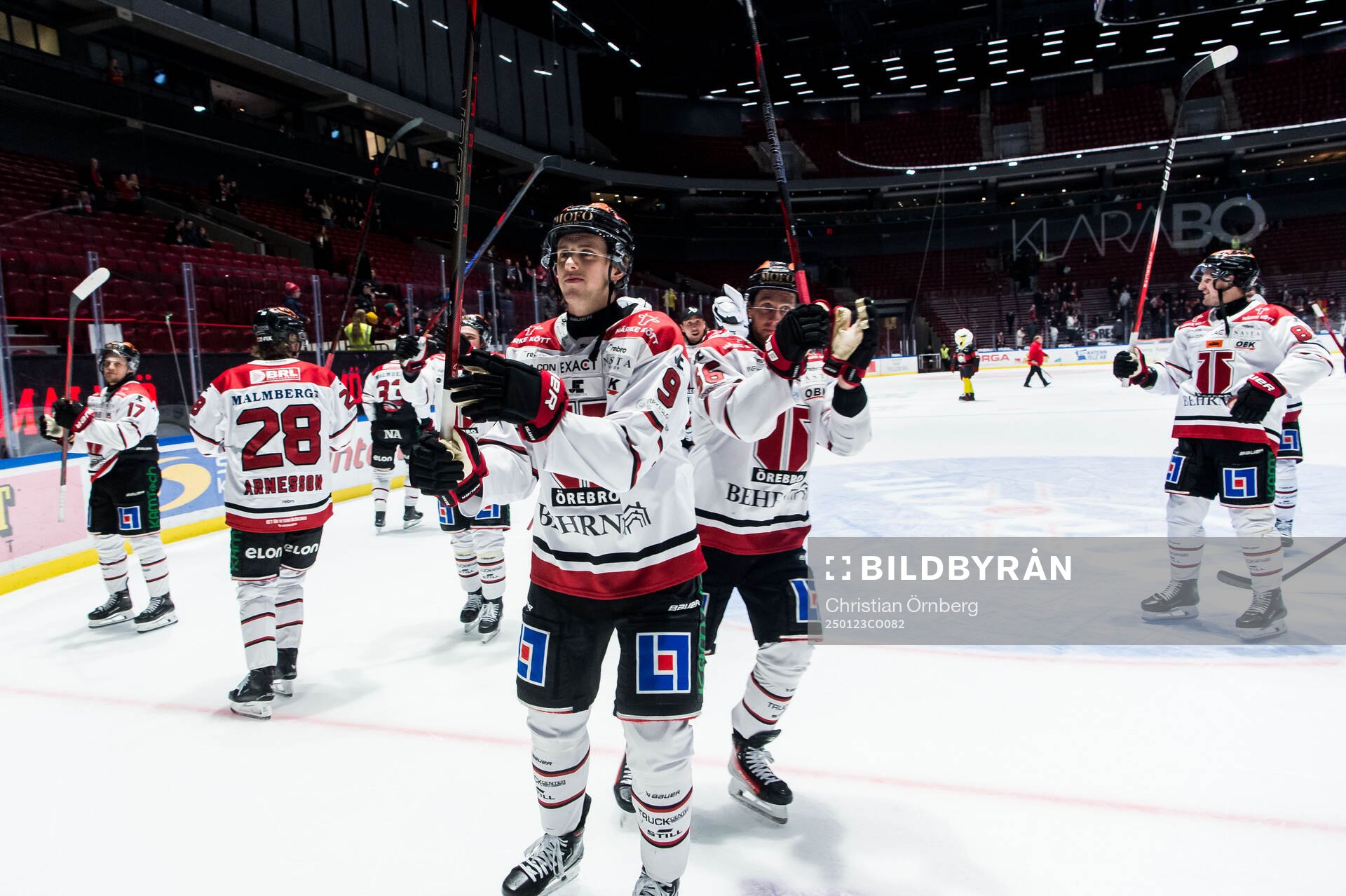Örebros Niklas Nilsson jublar