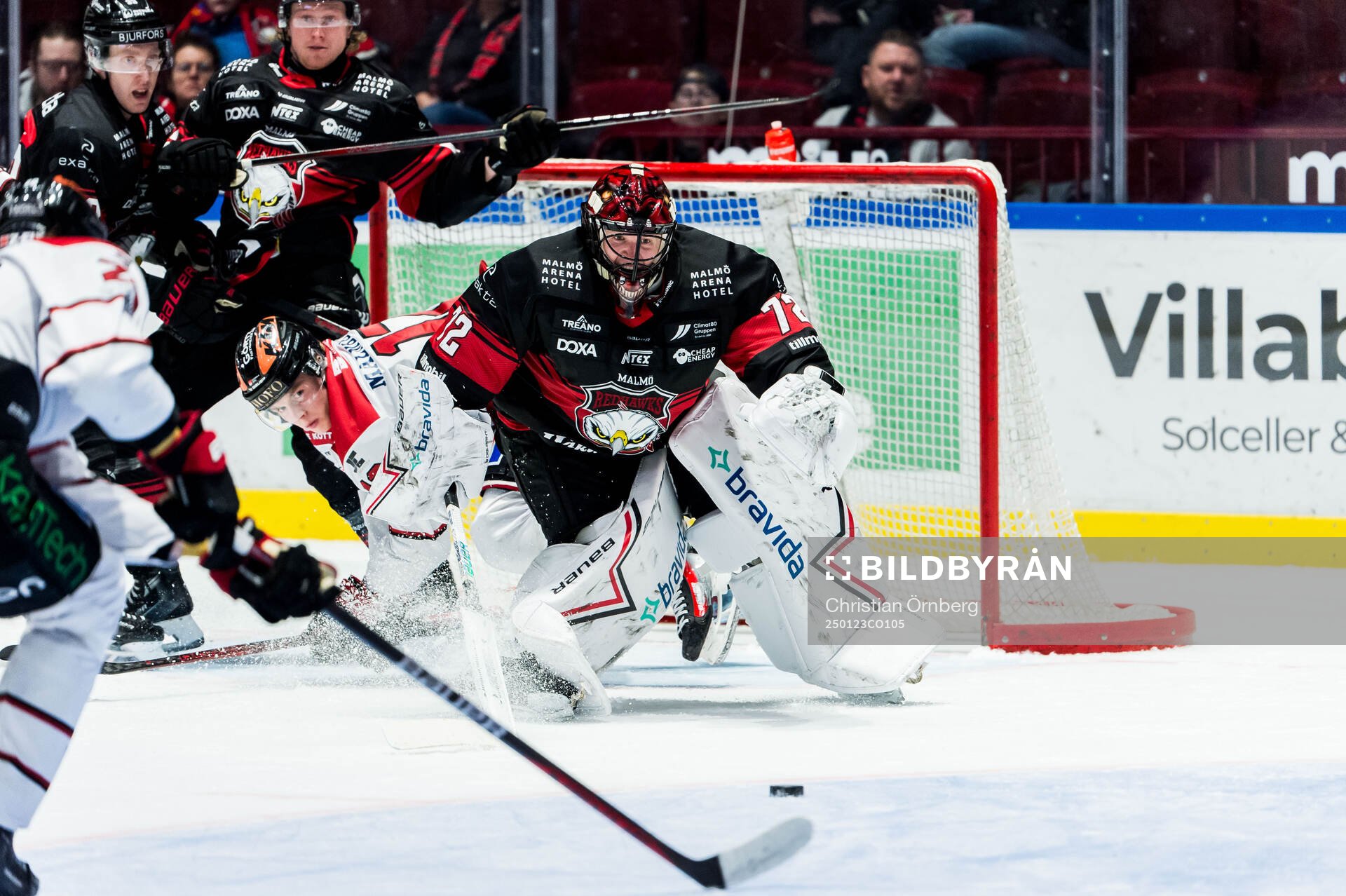 Malmö Redhawks målvakt Daniel Marmenlind
