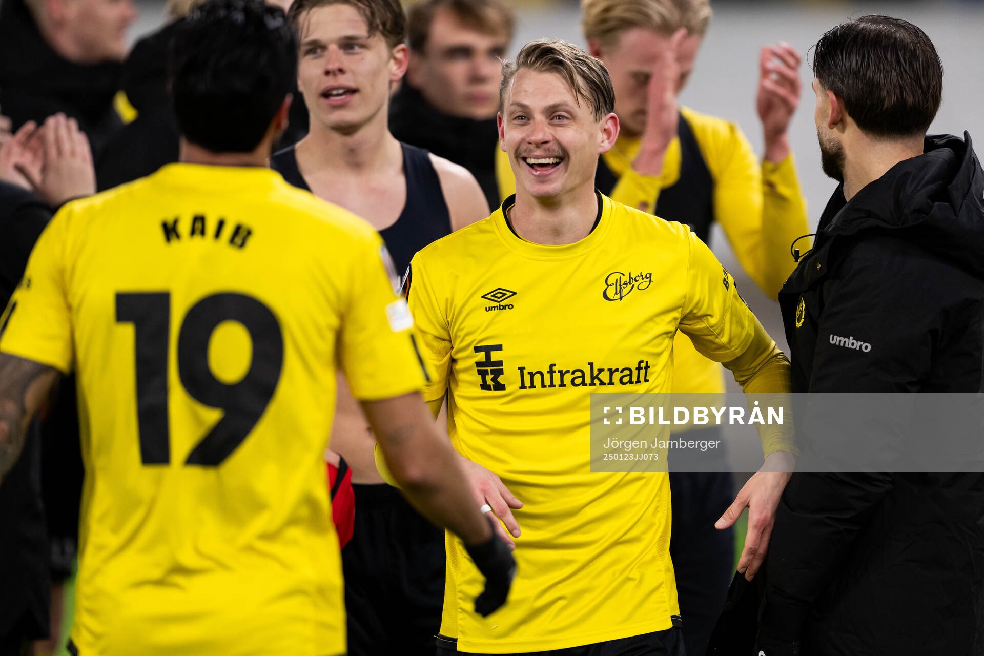 Simon Hedlund of Elfsborg celebrates