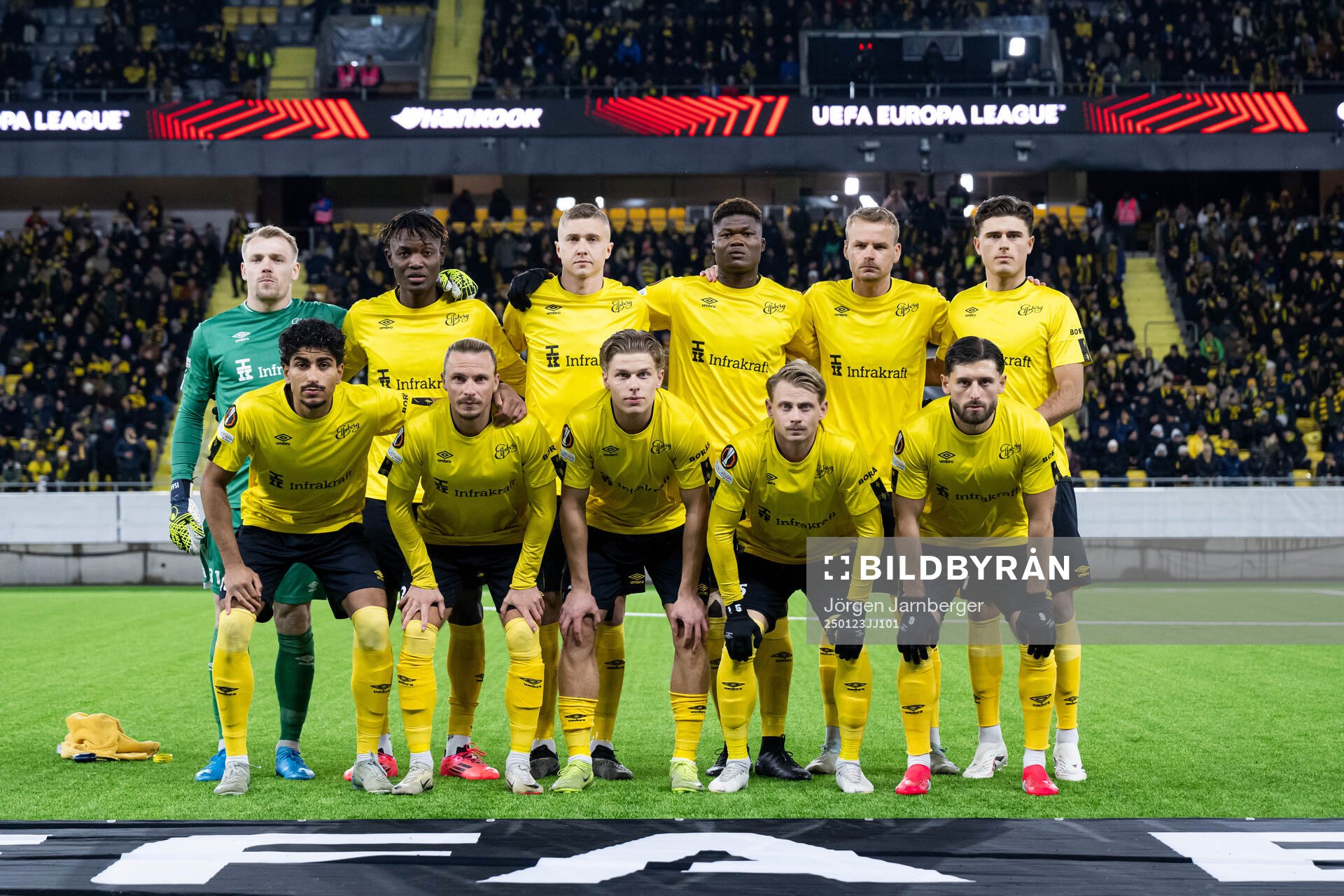 The starting eleven