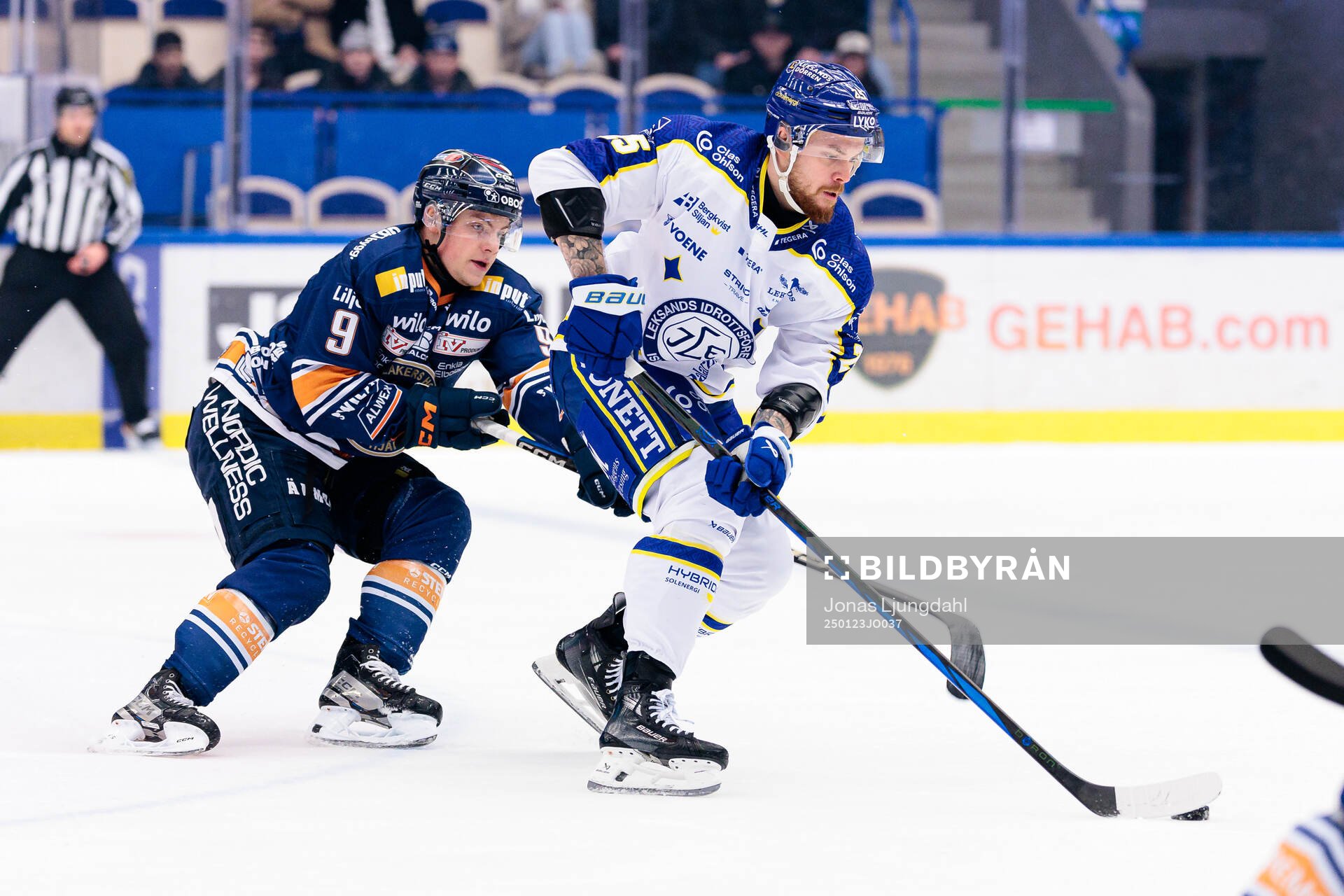 Växjös Victor Stjernborg och Leksands Lucas Elvenes