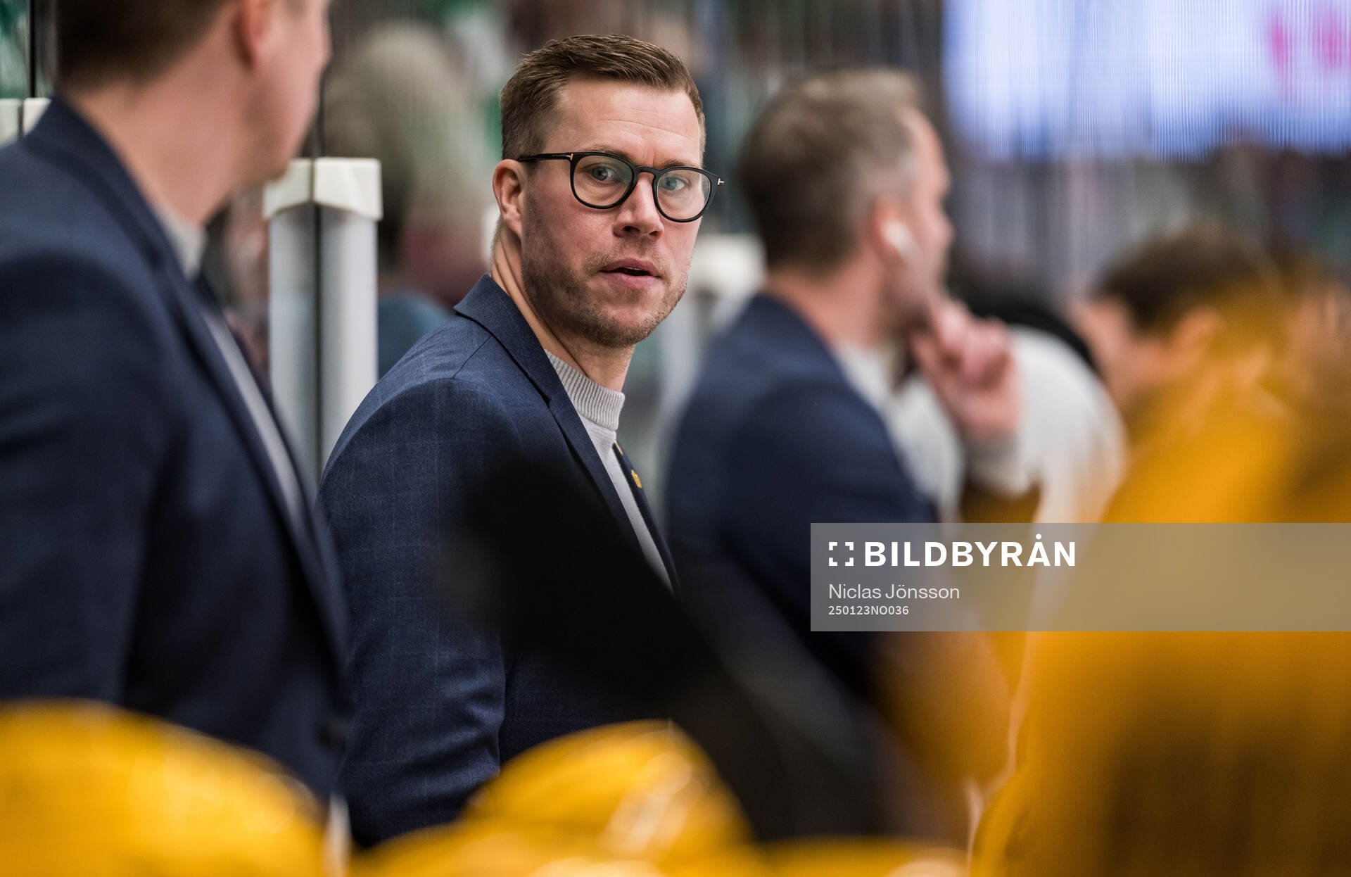 Skellefteås assisterande tränare Andreas Falk