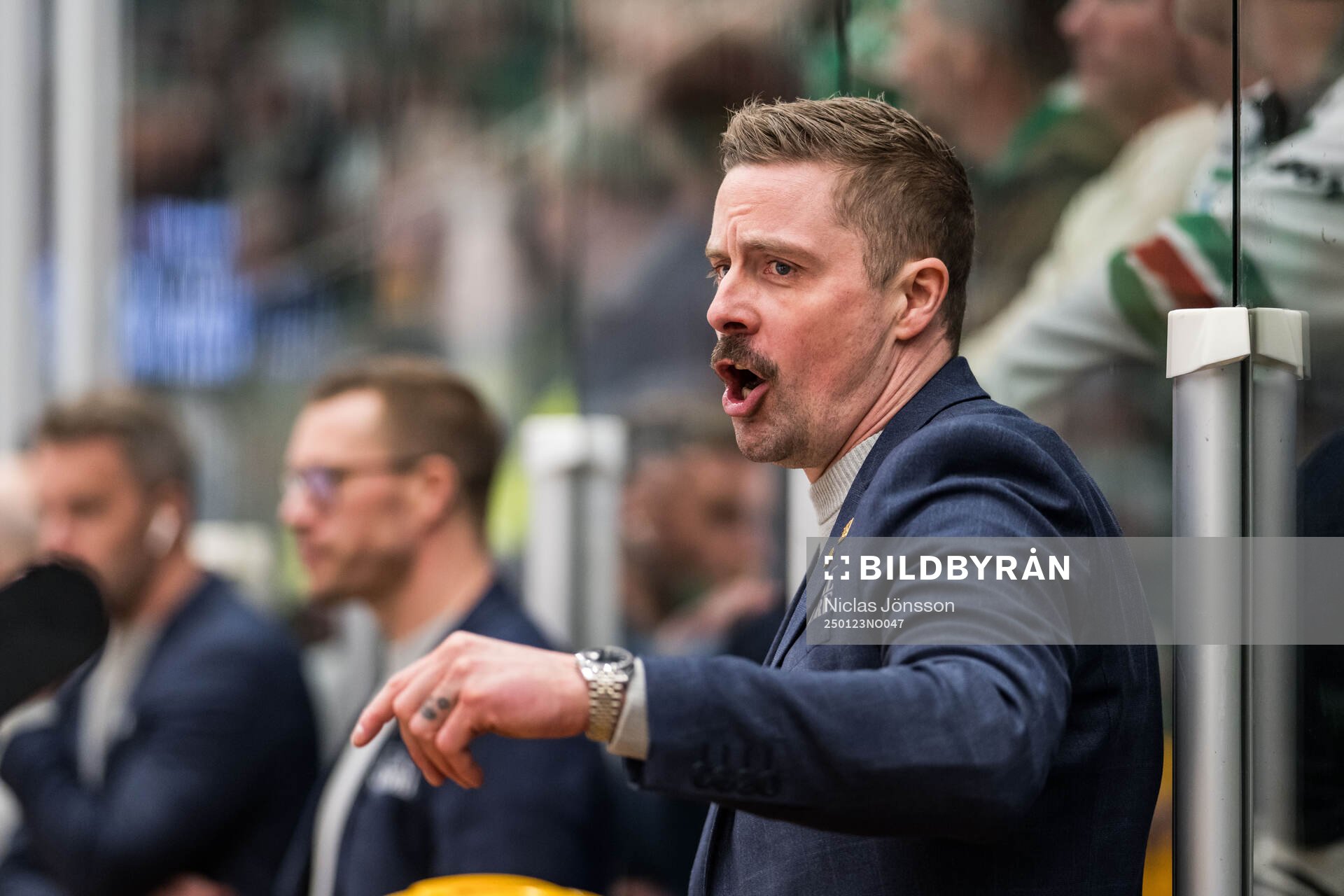 Skellefteås tränare Pierre Johnsson