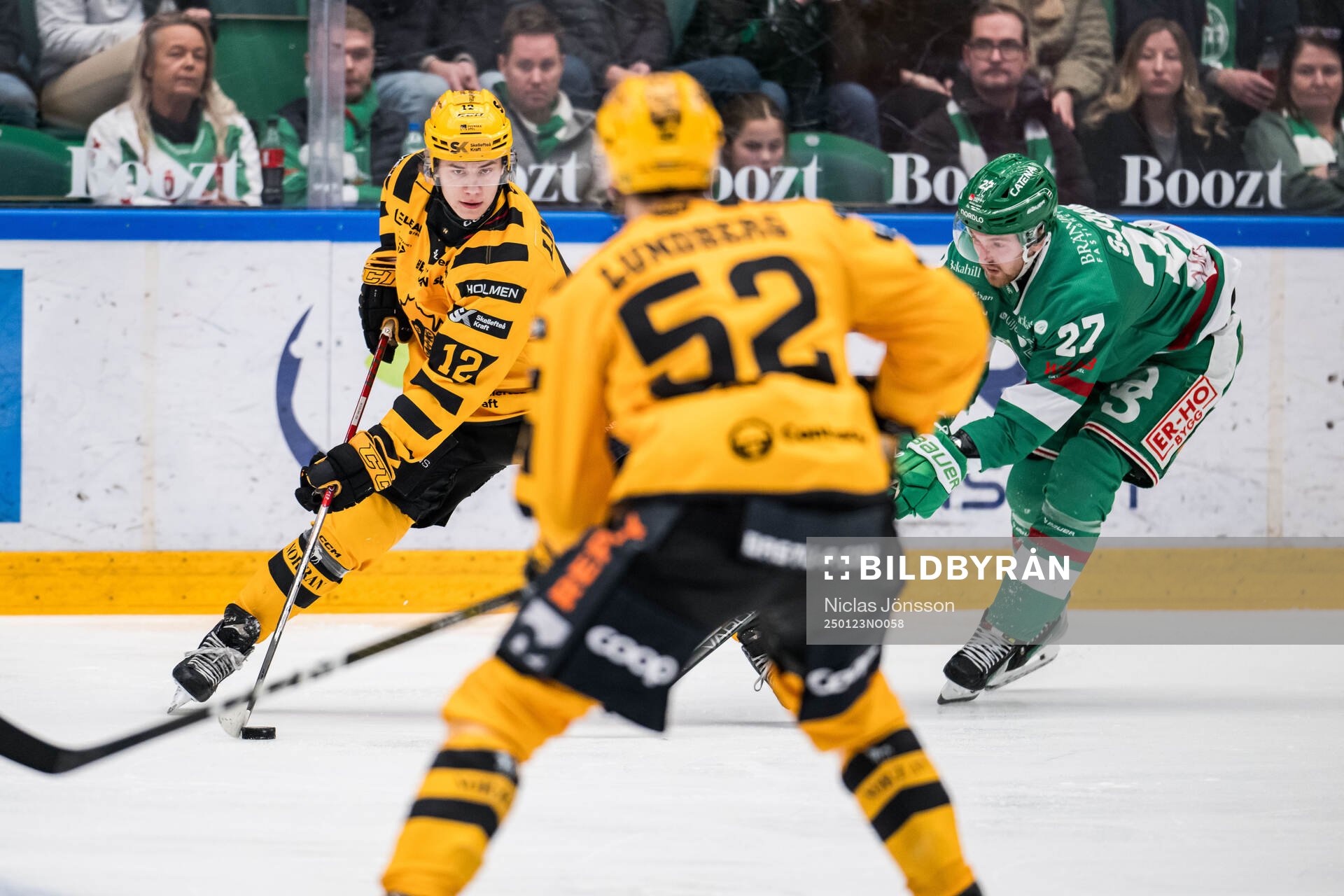 Skellefteås Valter Lindberg och Rögles Linus Sjödin