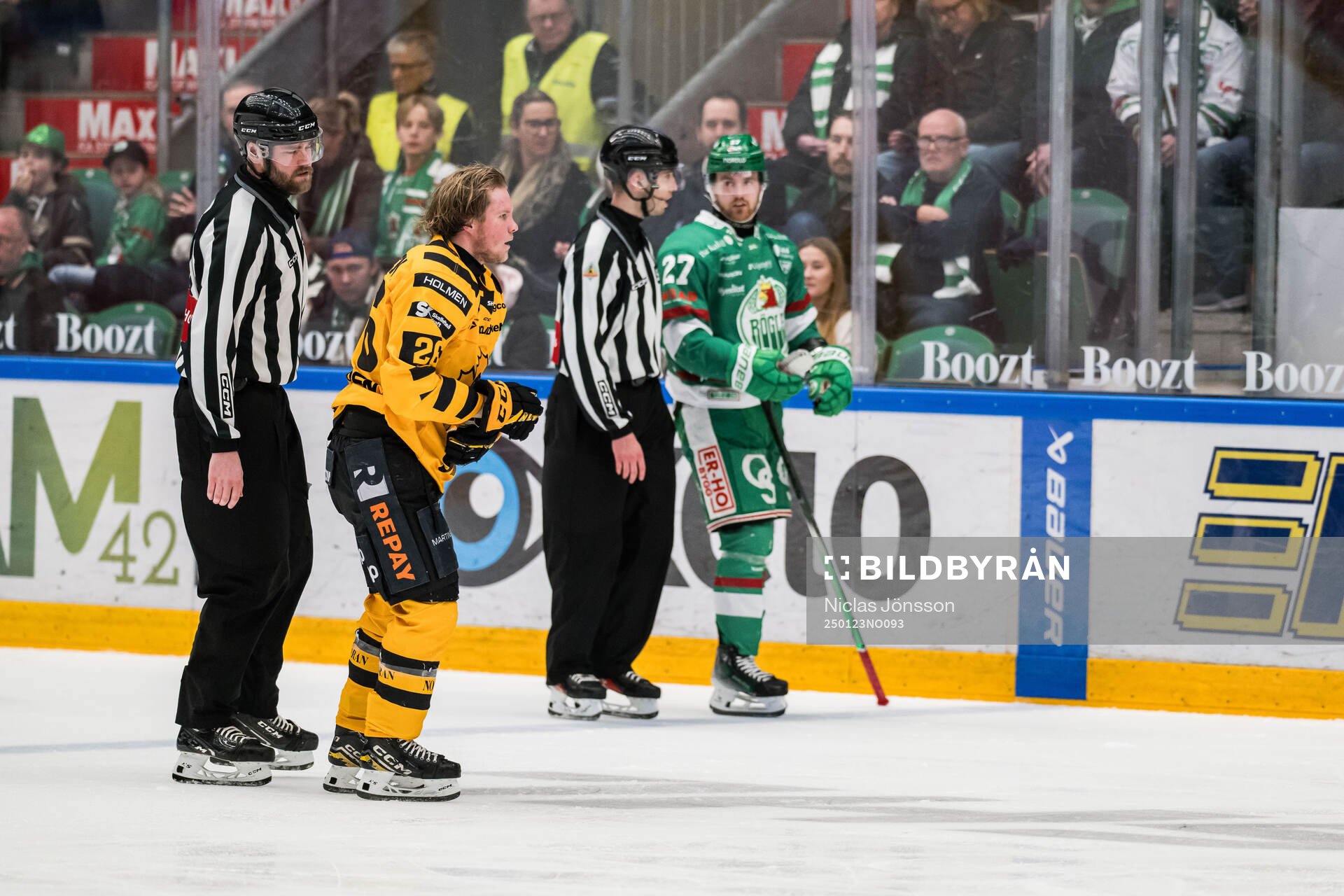 Skellefteås Anton Heikkinen och Rögles Linus Sjödin