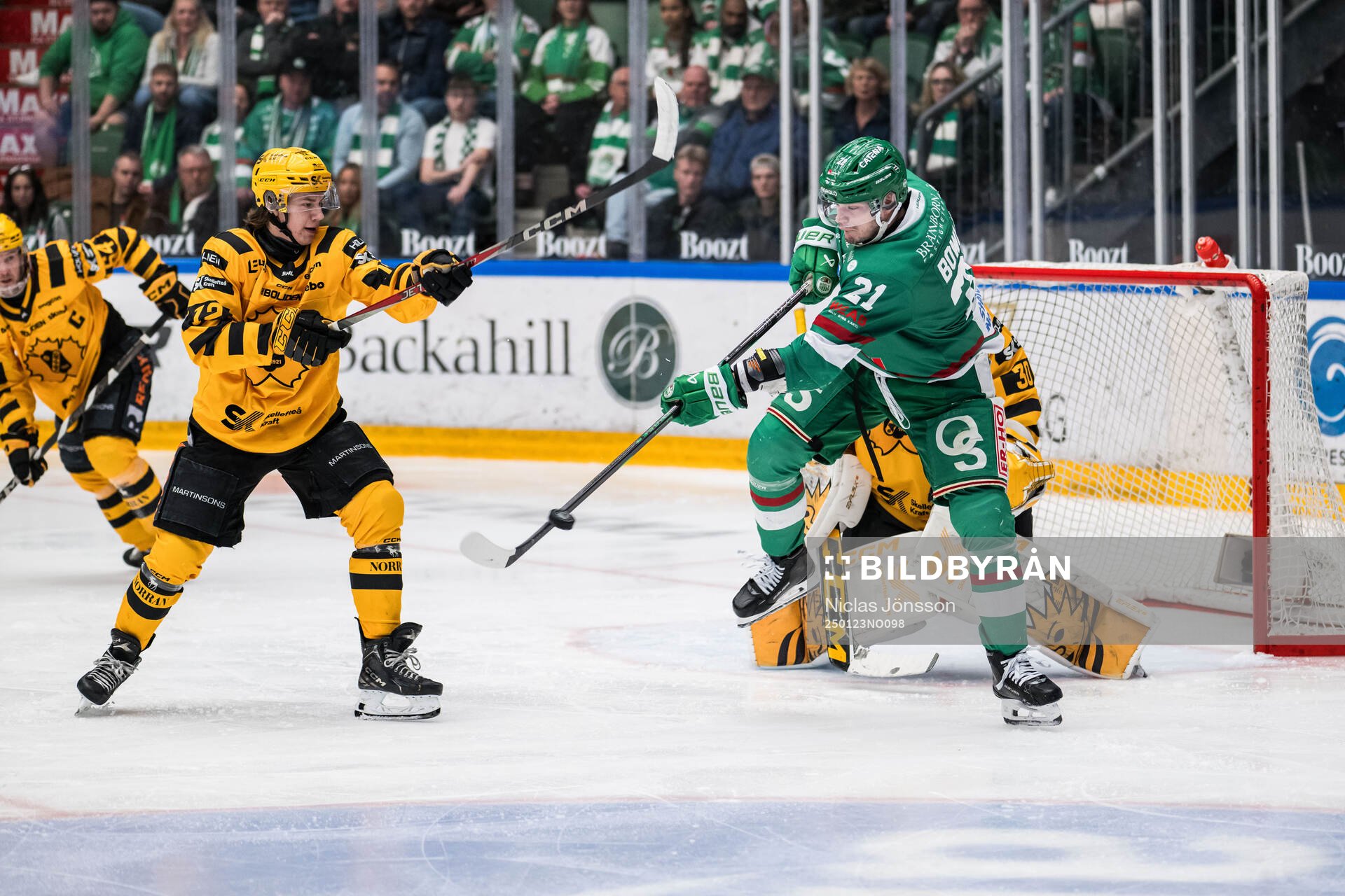 Skellefteås Valter Lindberg och Rögles Henry Bowlby
