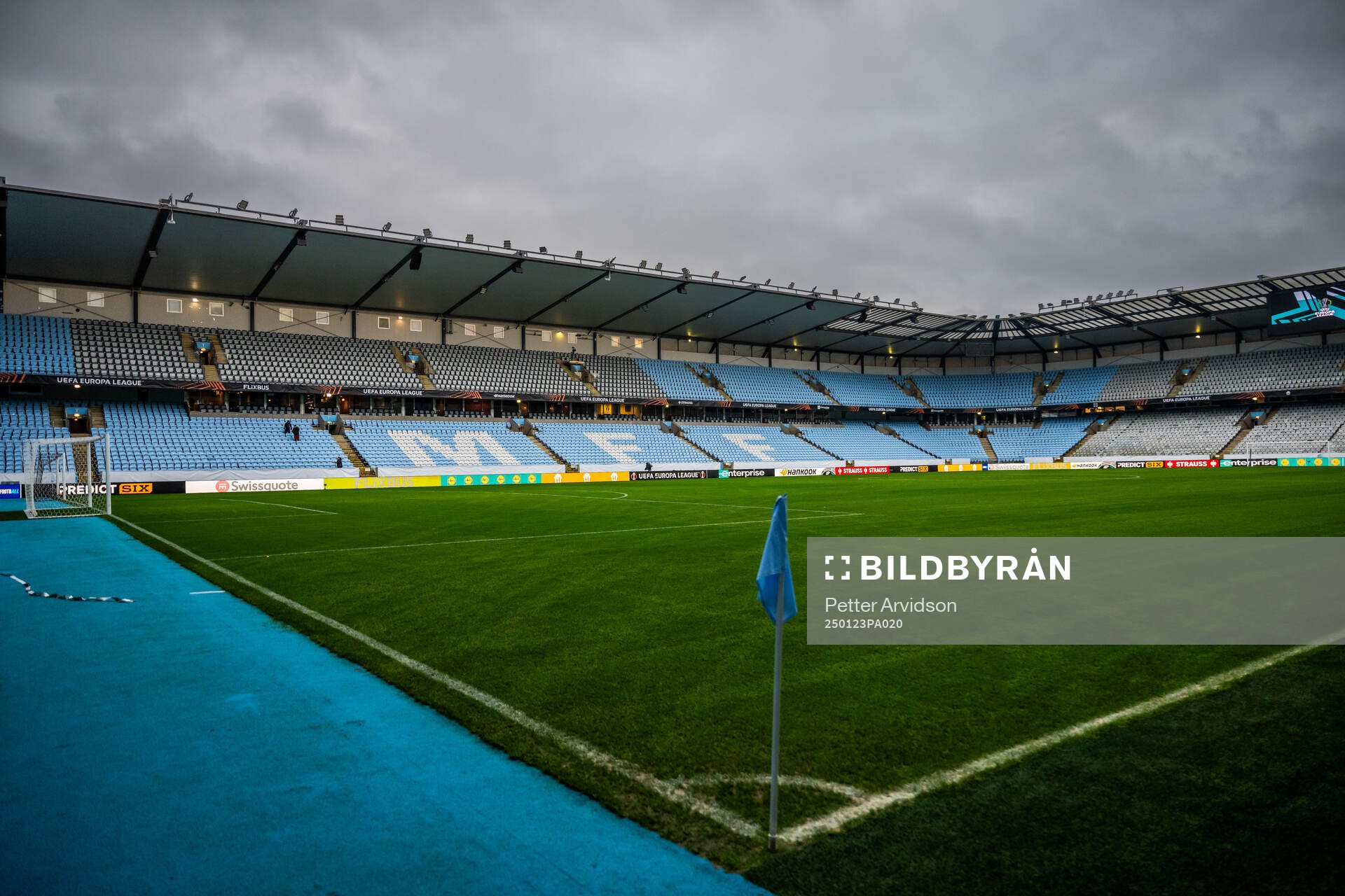 General interior view of Elda Stadion