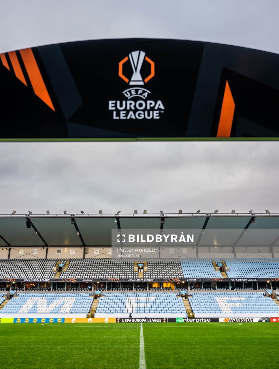 General interior view of Elda Stadion