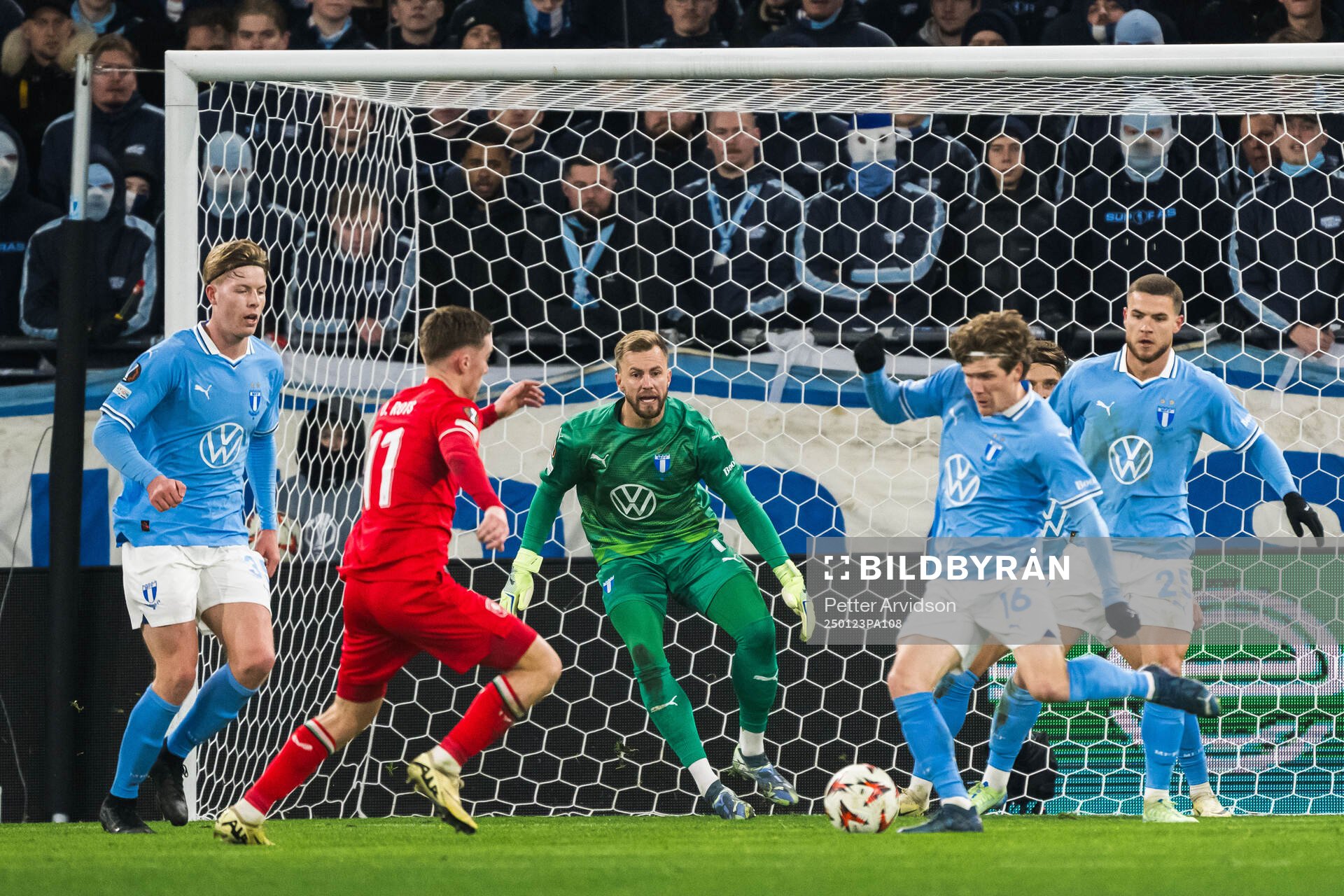 goalkeeper Ricardo Friedrich of Malmö FF