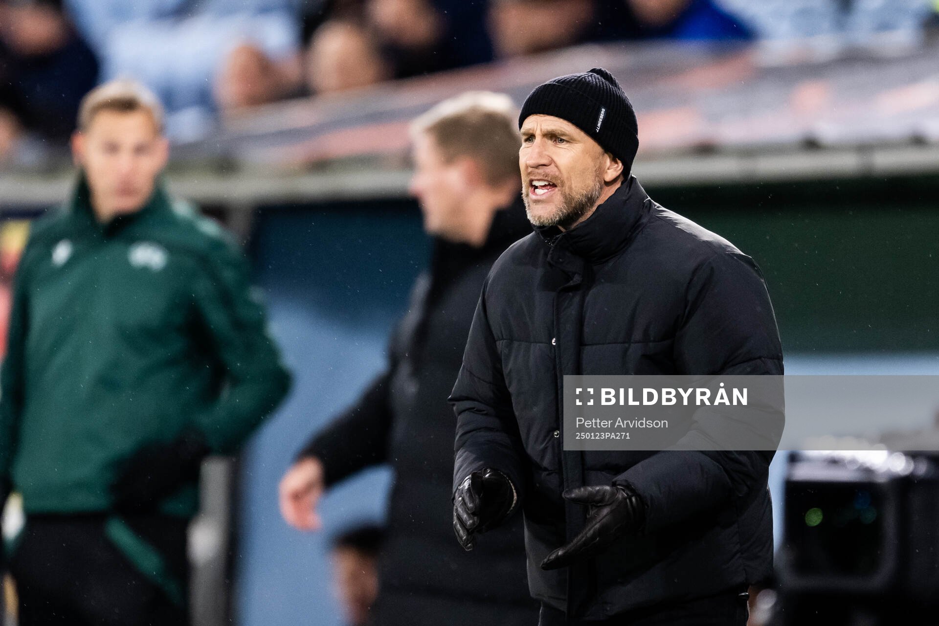 Head coach Henrik Rydström of Malmö FF