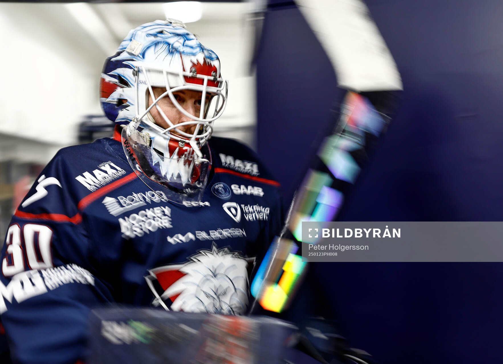 Linköpings målvakt Christian Heljanko
