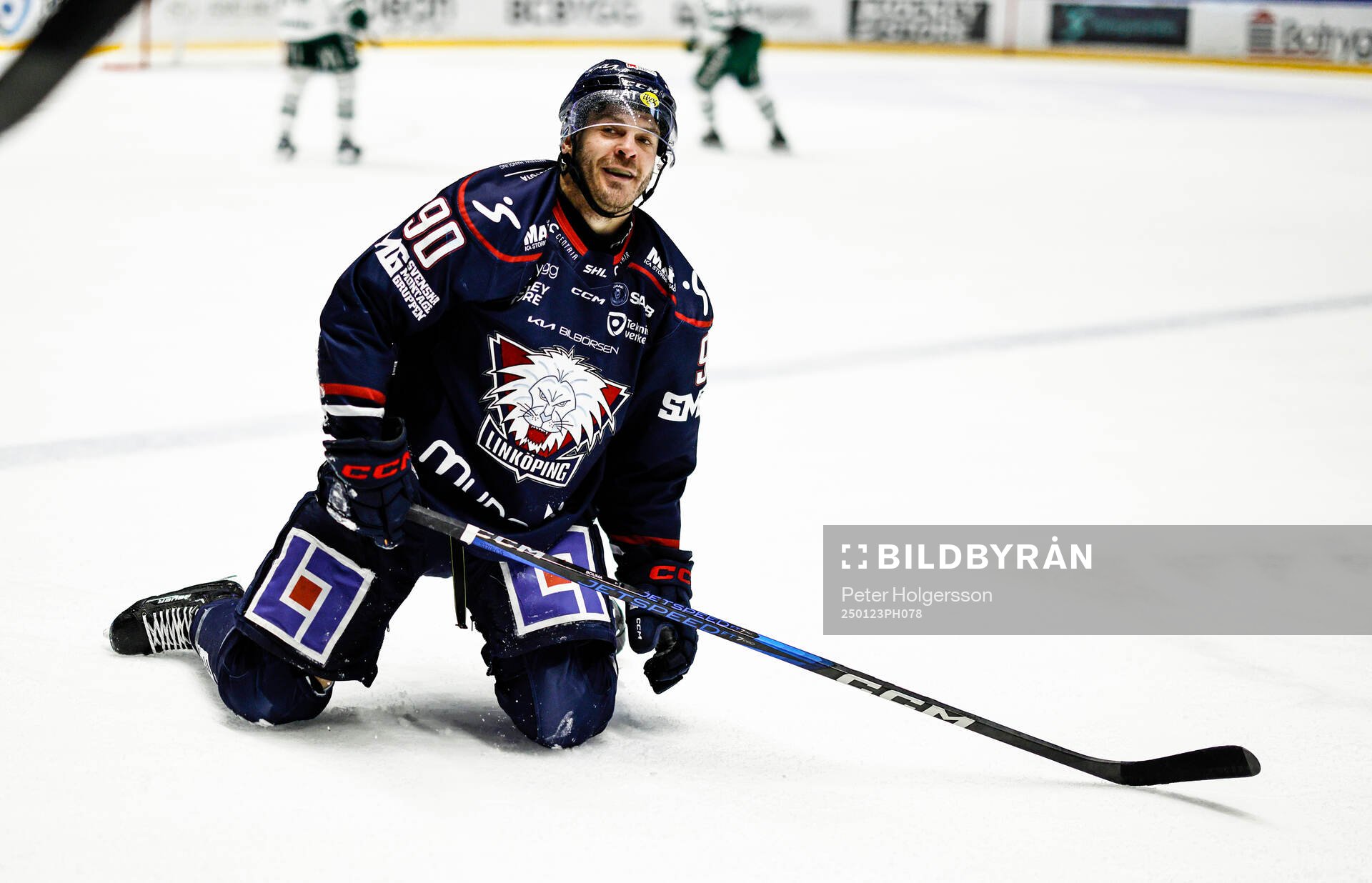 Linköpings Lance Bouma jublar