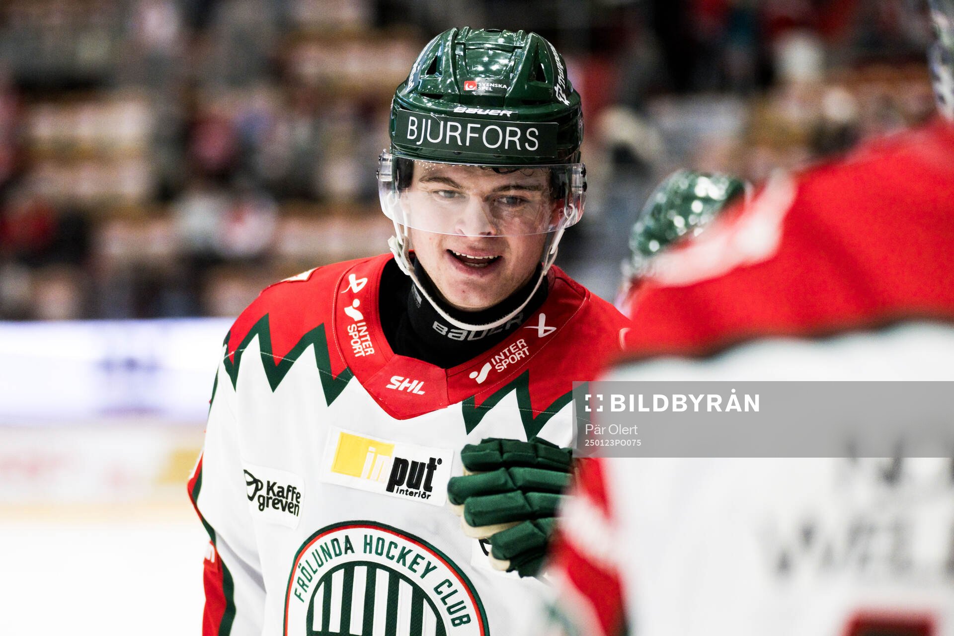 Frölundas Filip Cederqvist jublar