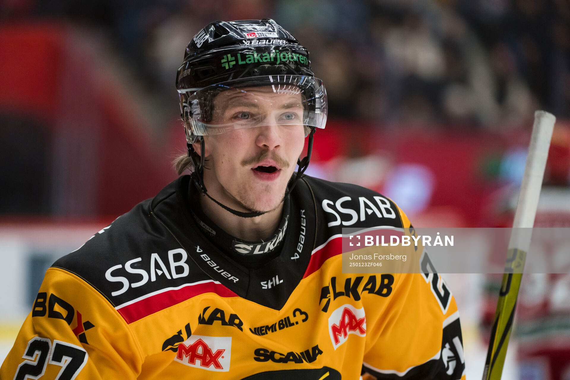 Luleås Oskari Laaksonen jublar