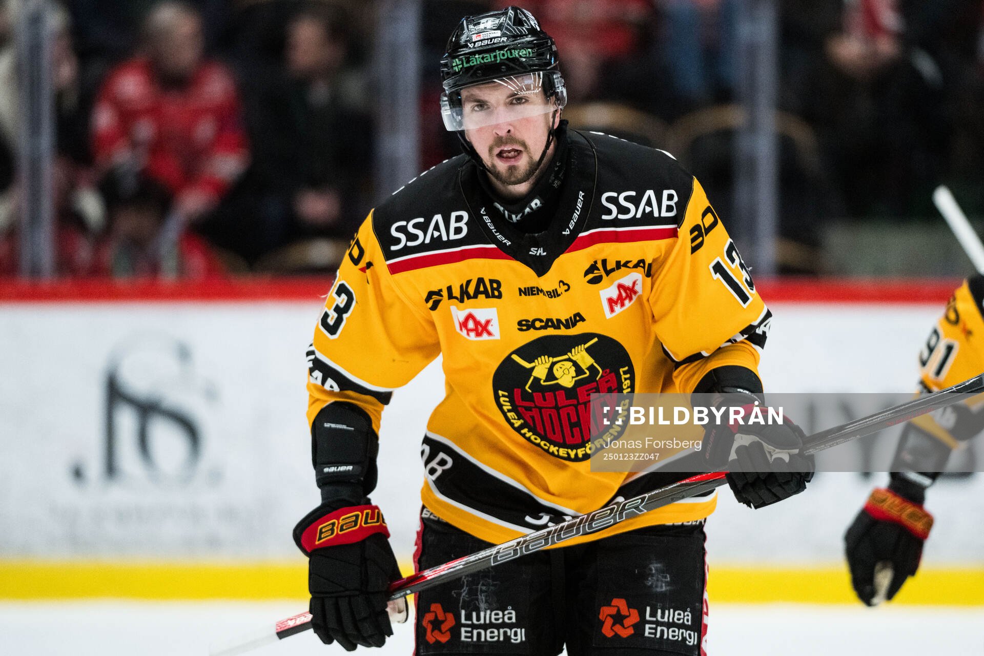 Luleås Eetu Koivistoinen jublar