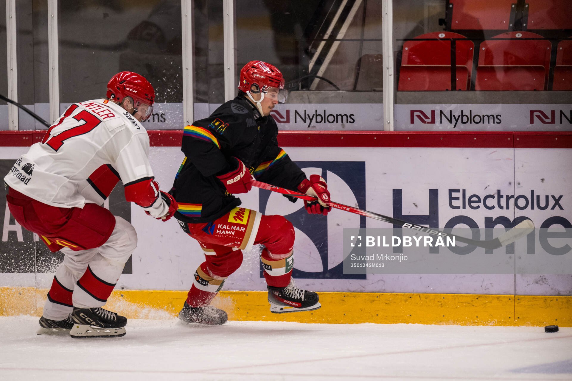 Almtunas Oscar Pentler och Kalmars Victor Laz