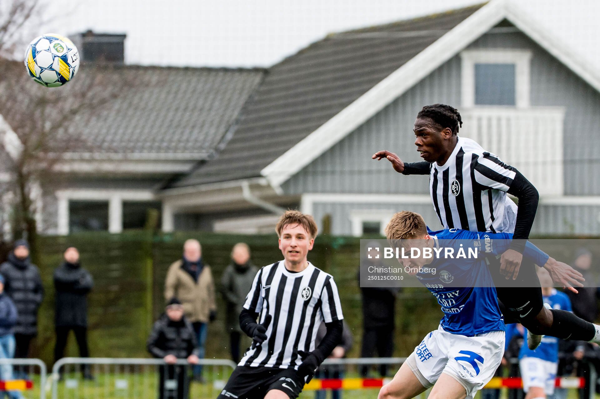 Landskronas Xavier Odhiambo och Trelleborgs Abbe Rehn
