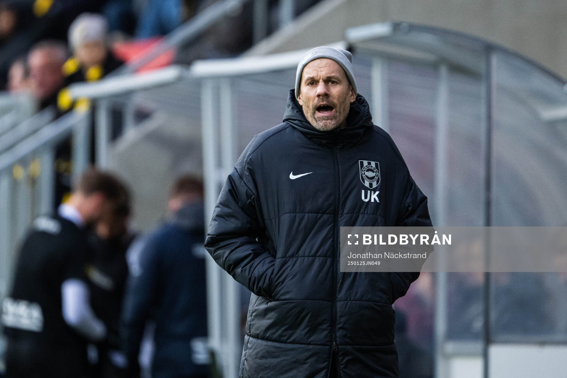 Brommapojkarnas tränare Ulf Kristiansson
