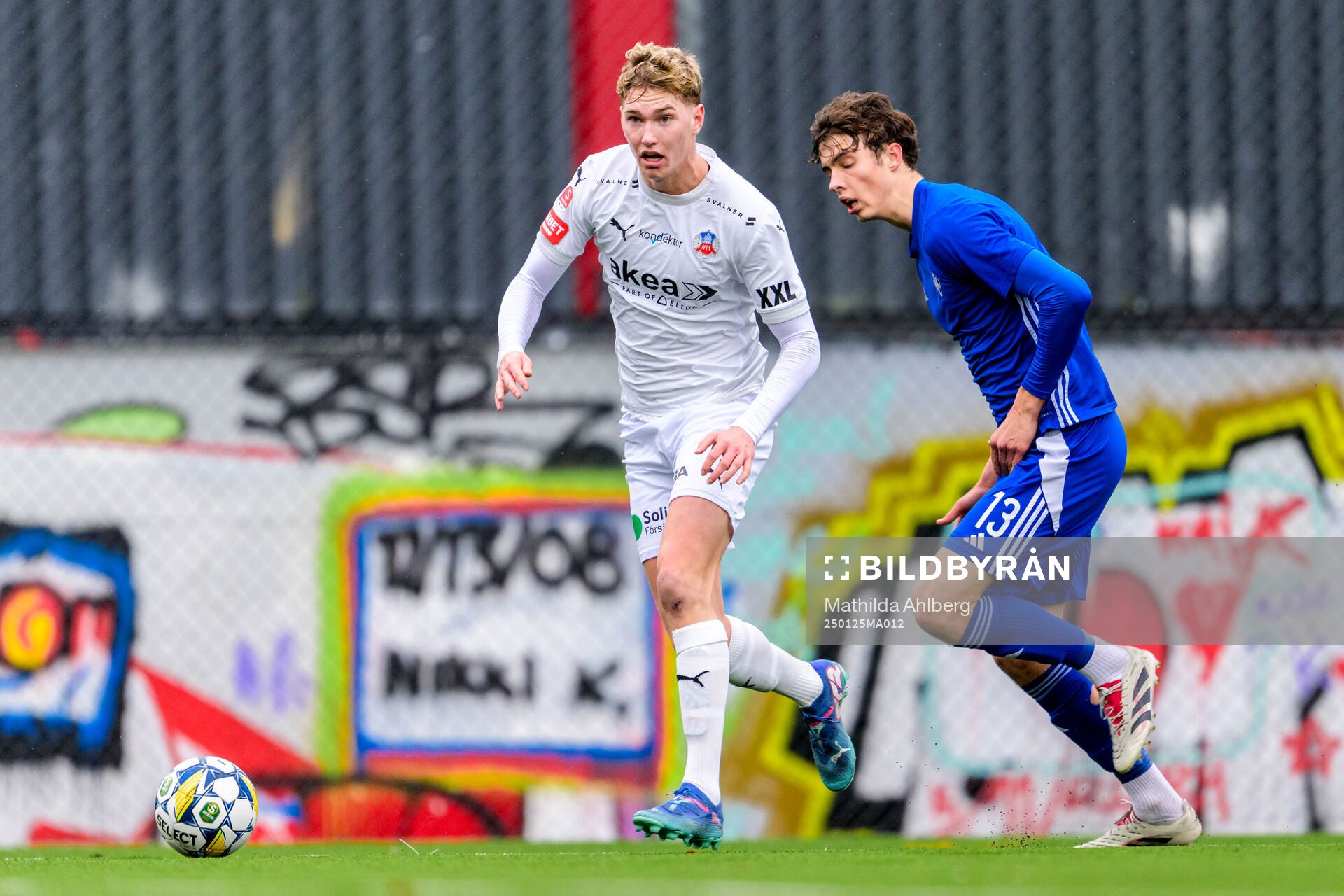 Helsingborgs Benjamin Örn och Hellerups Johannes Jepsen