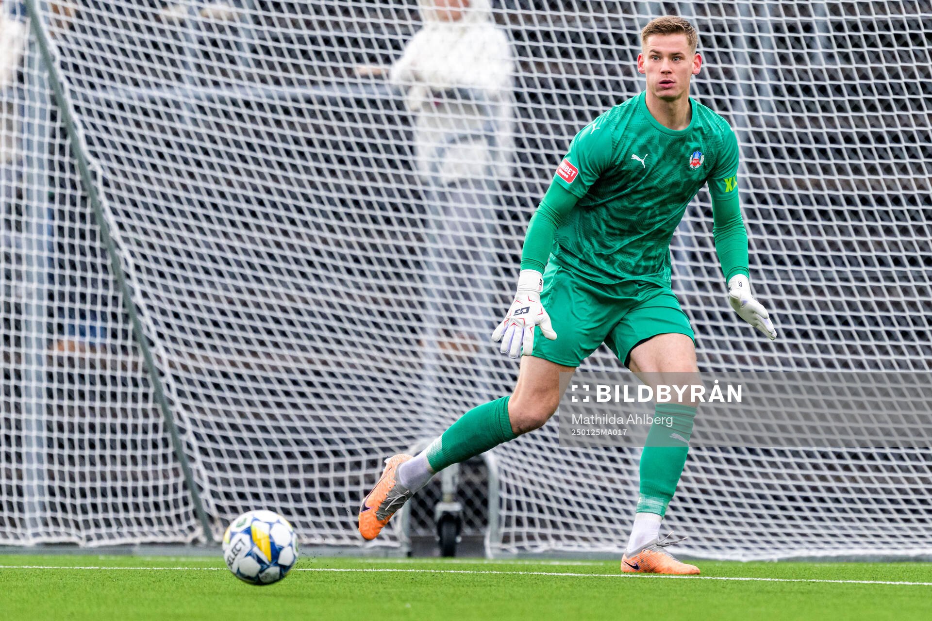 Helsingborgs målvakt Johan Brattberg