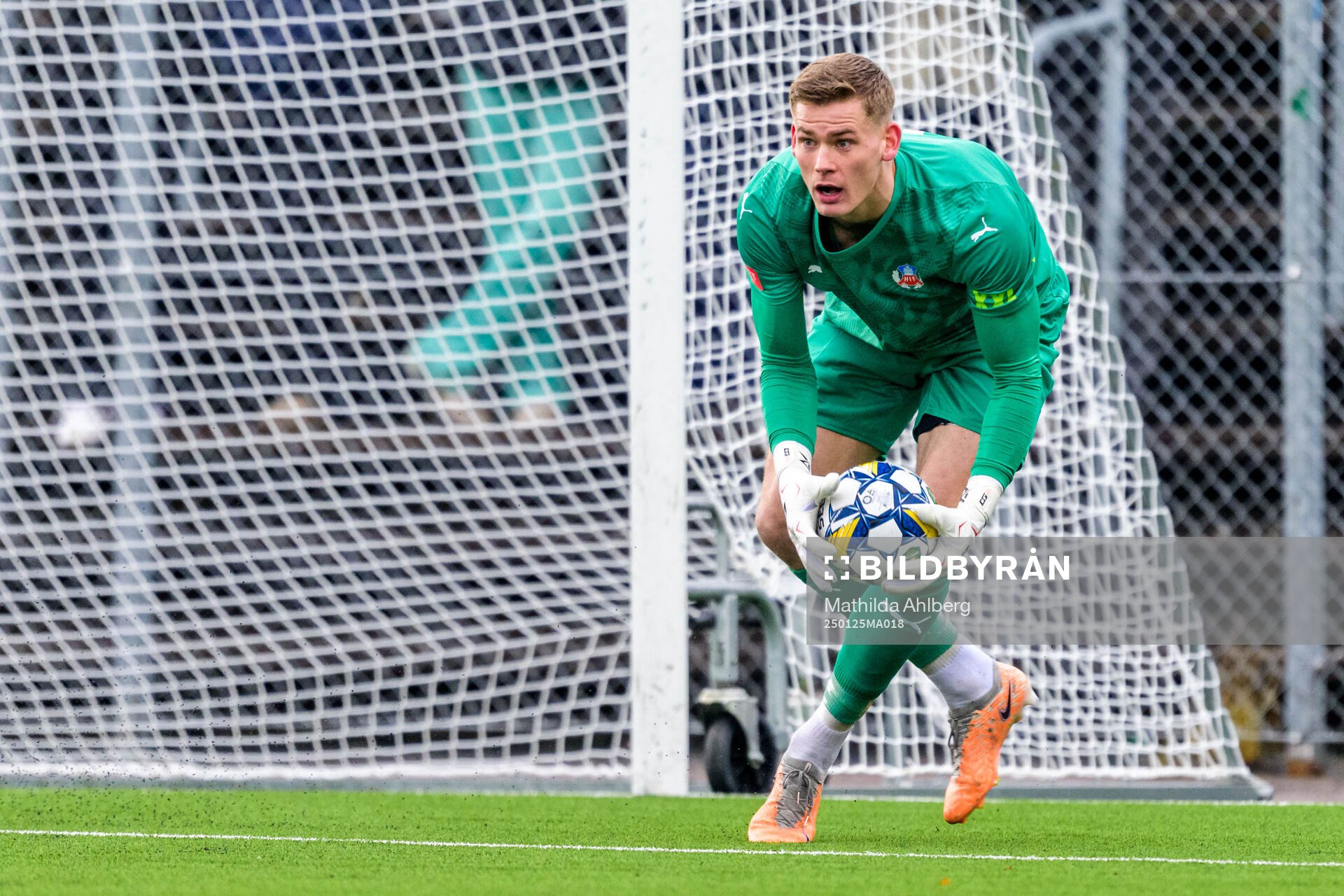 Helsingborgs målvakt Johan Brattberg