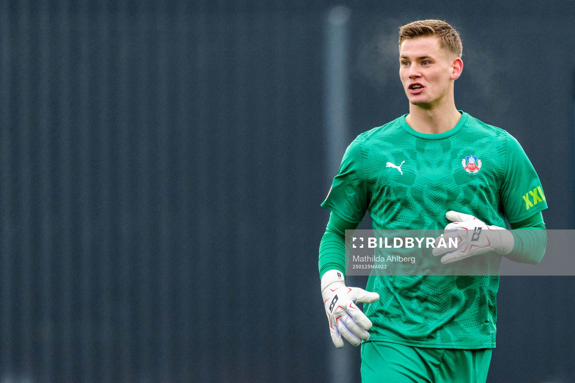Helsingborgs målvakt Johan Brattberg