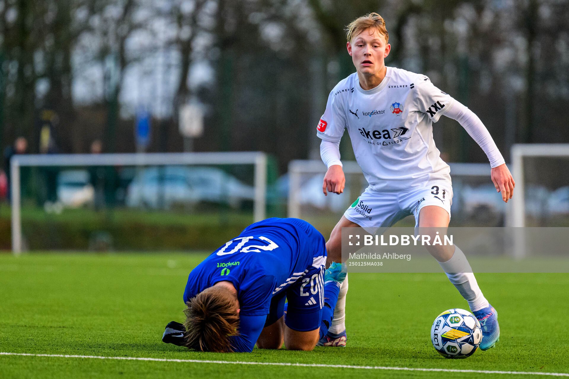 Hellerups Christoffer Henriksen och Helsingborgs Alvin