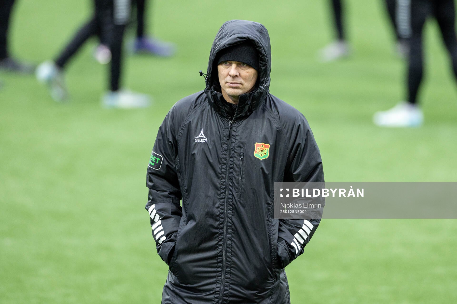 GAIS tränare Fredrik Holmberg