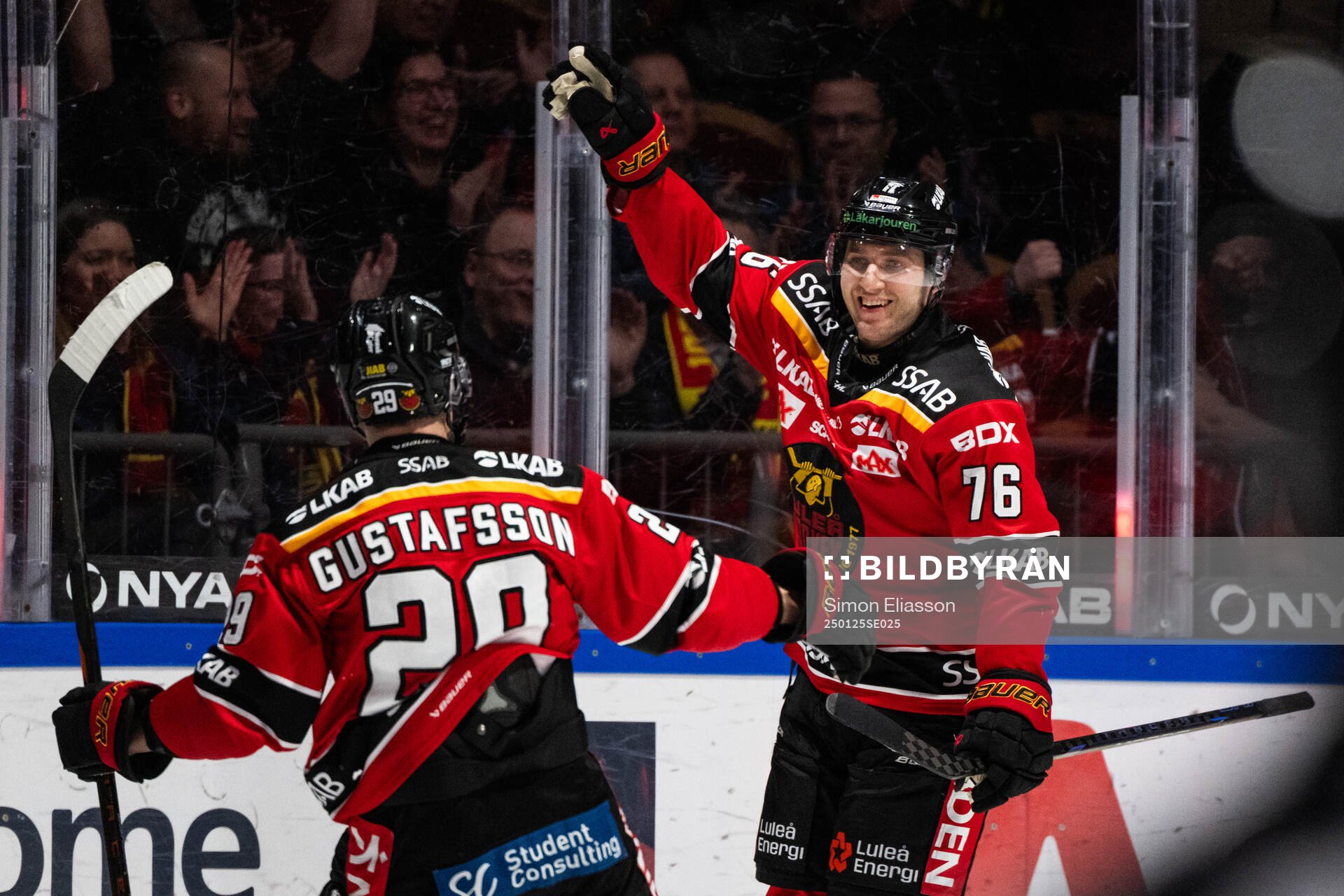 Luleås Anton Levtchi jublar