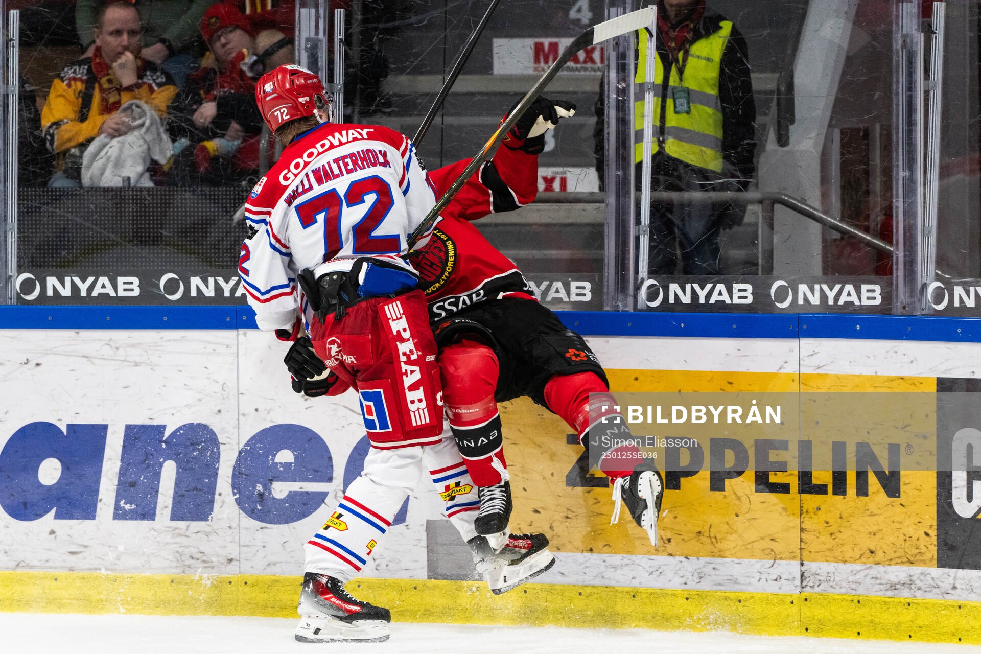 Timrås Erik Walli Walterholm och Luleås Erik Gustafsson