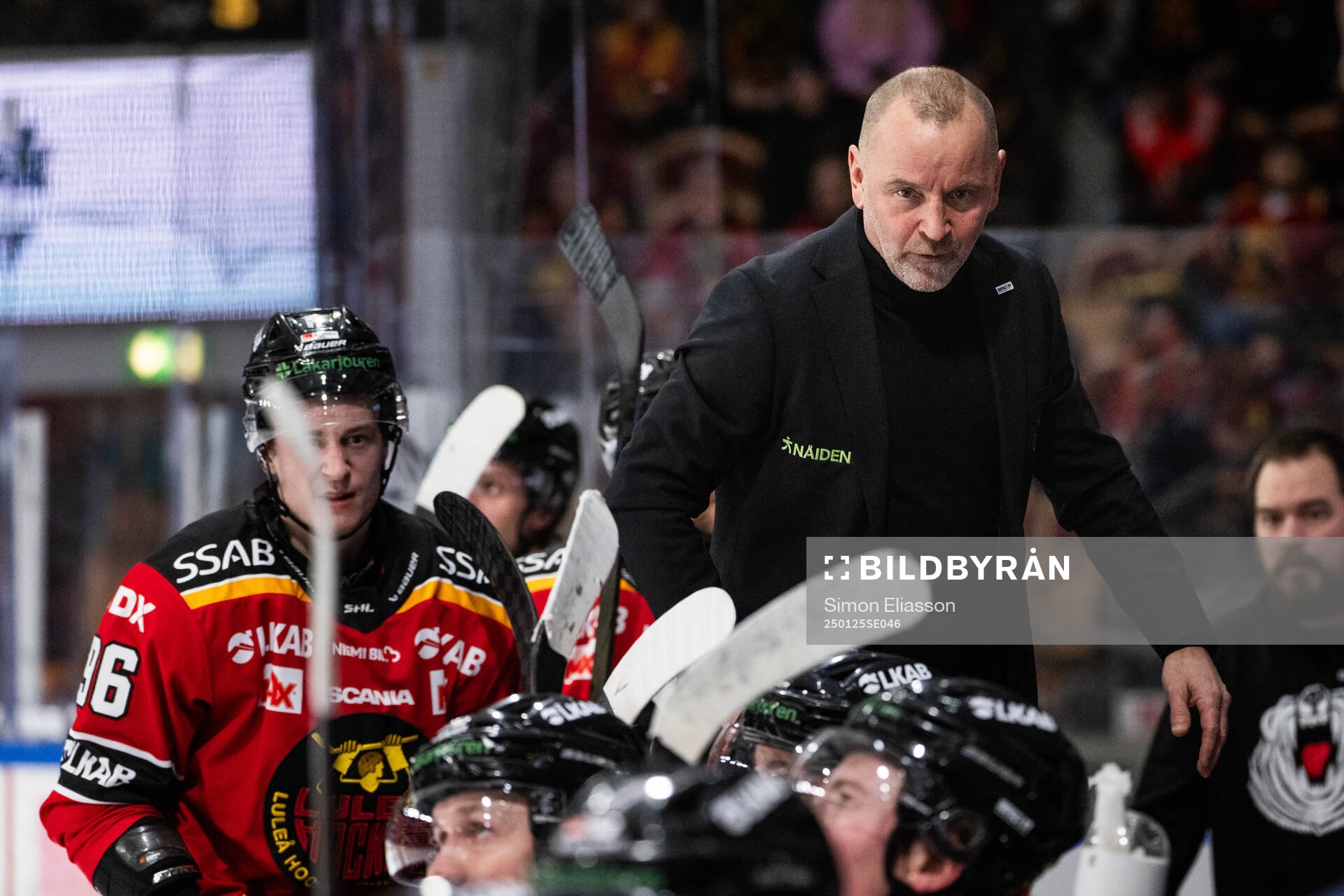 Luleås tränare Thomas Berglund