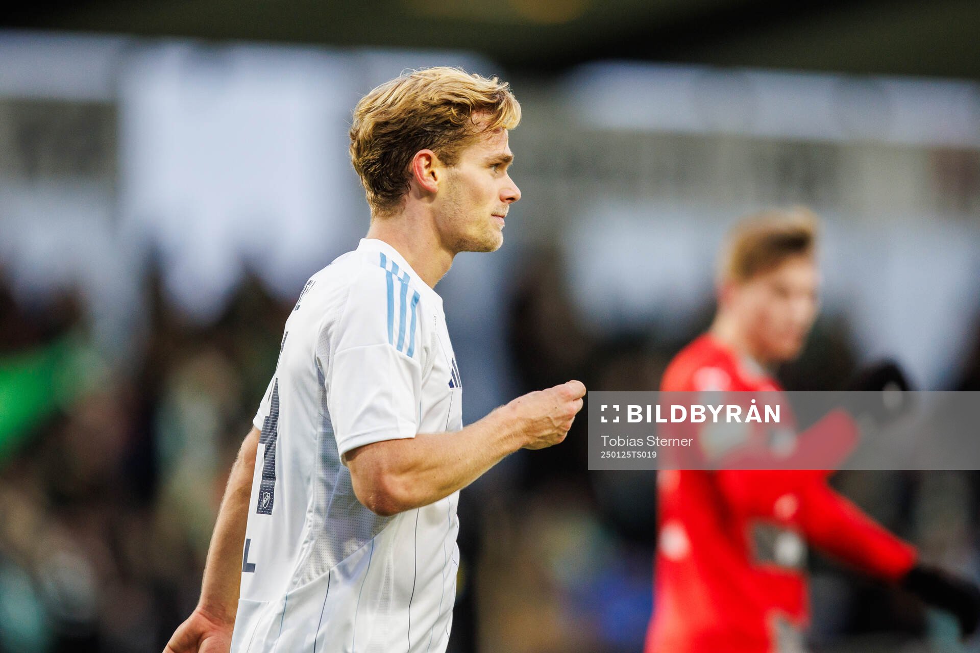 Djurgårdens Hampus Finndell jublar
