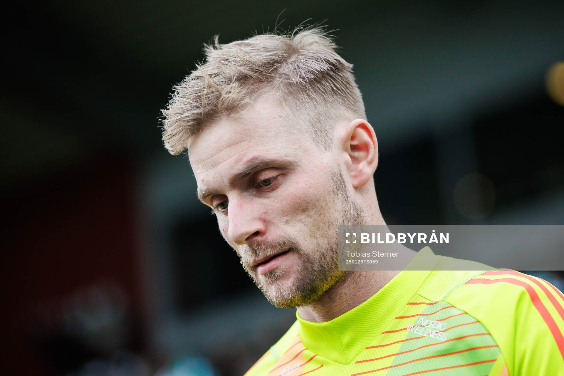 Djurgårdens målvakt Jacob Rinne