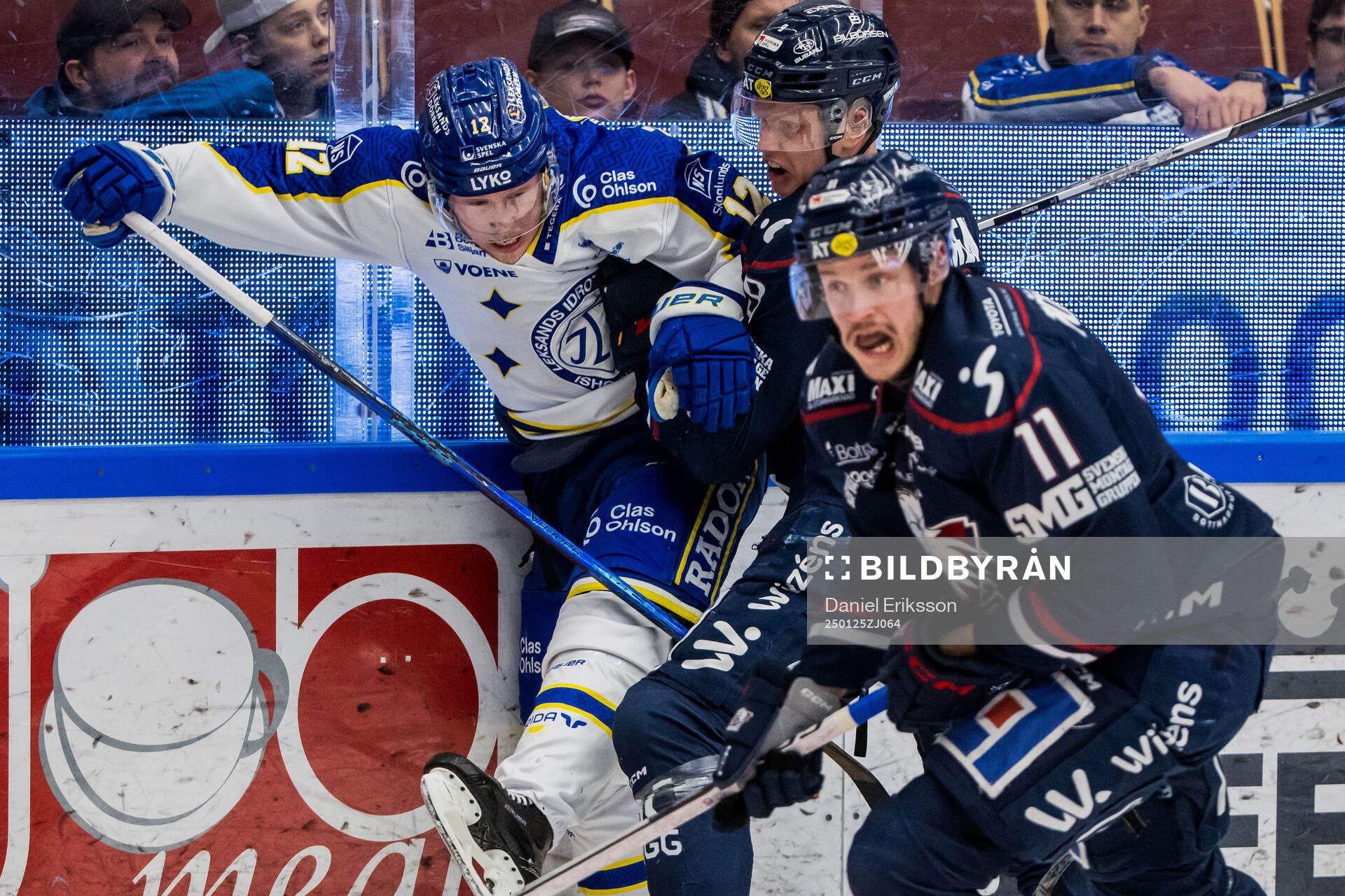 Leksands Kalle Östman och Linköpings Henrik Törnqvist