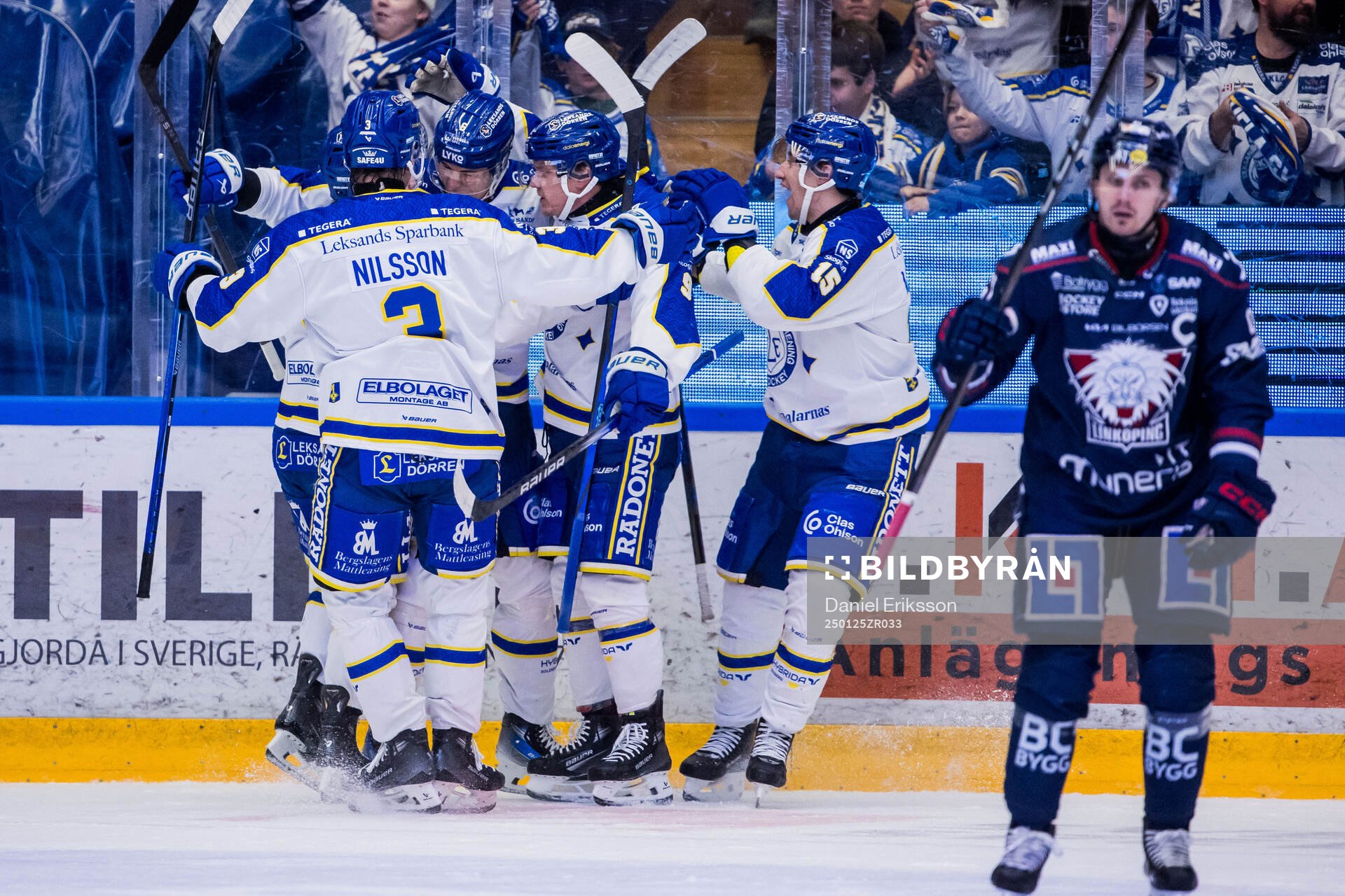 Leksands Alexander Lundqvist jublar