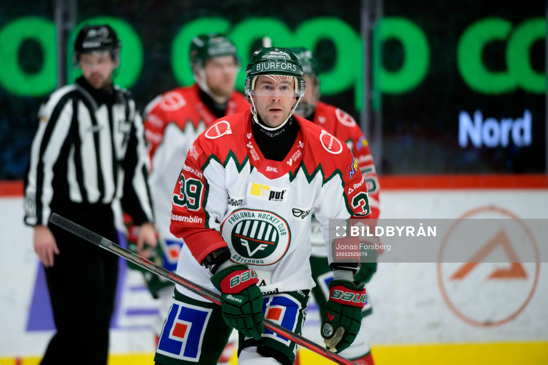 Frölundas Mikael Ruohomaa jublar
