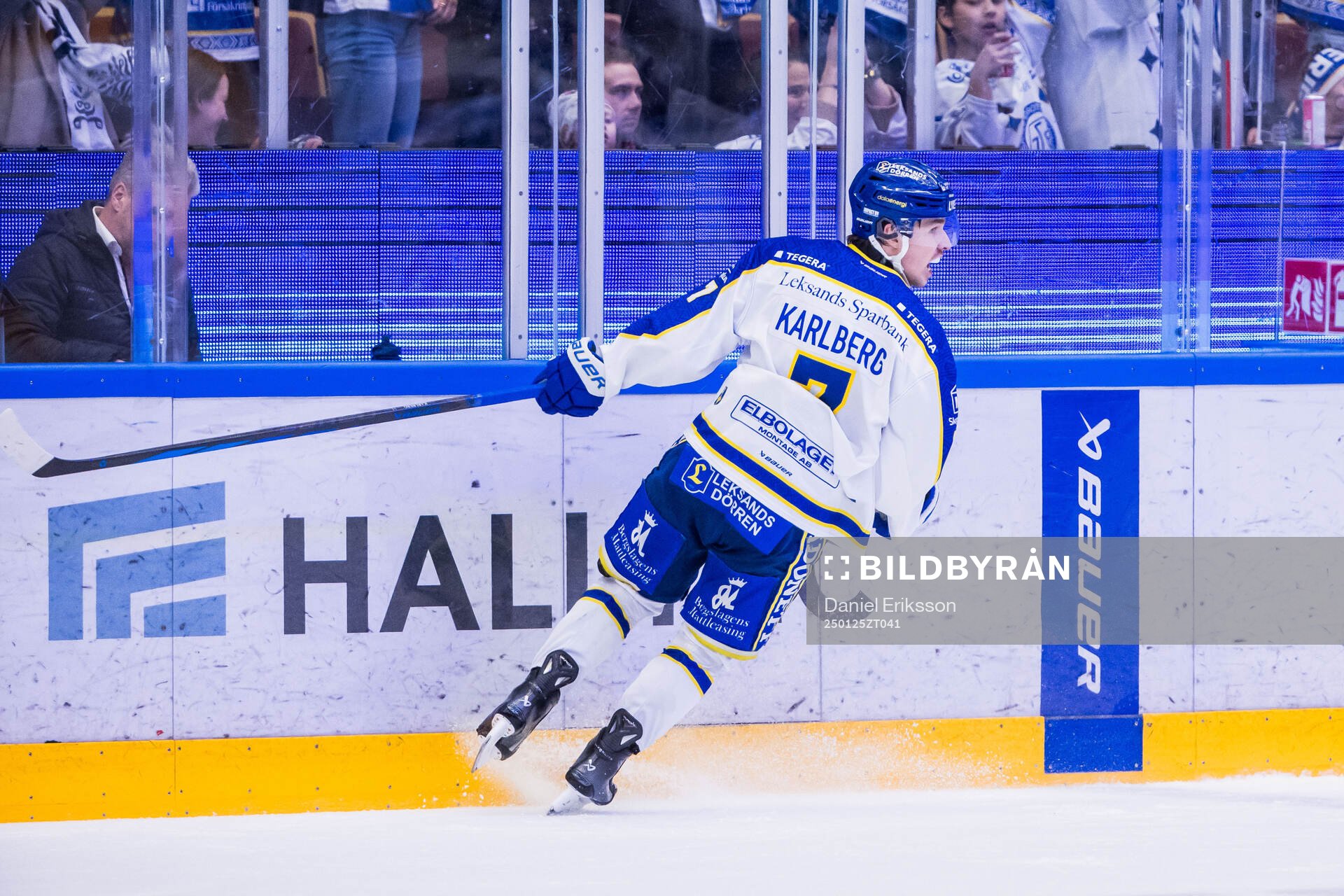 Leksands Marcus Karlberg jublar
