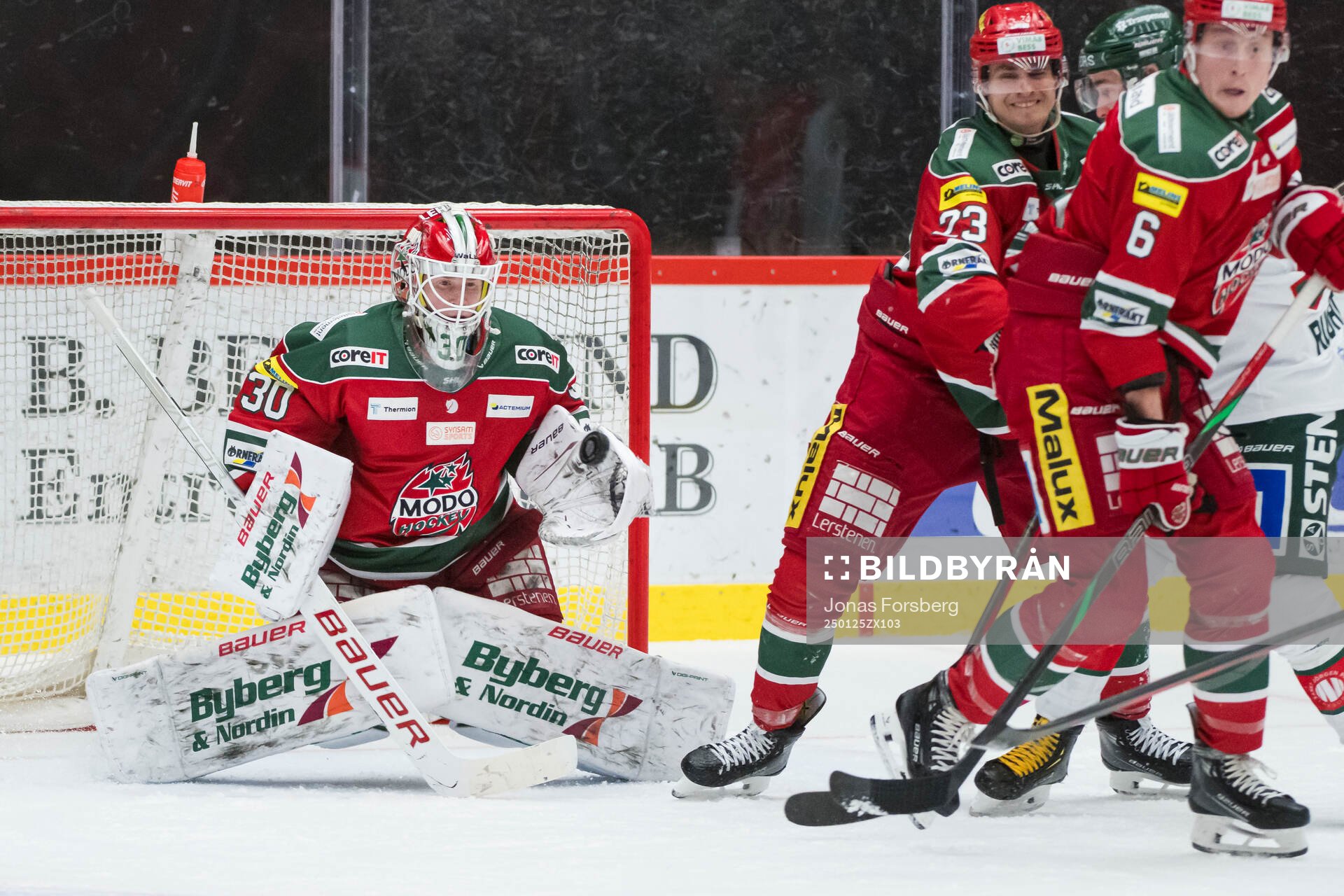Modos målvakt Lassi Lehtinen