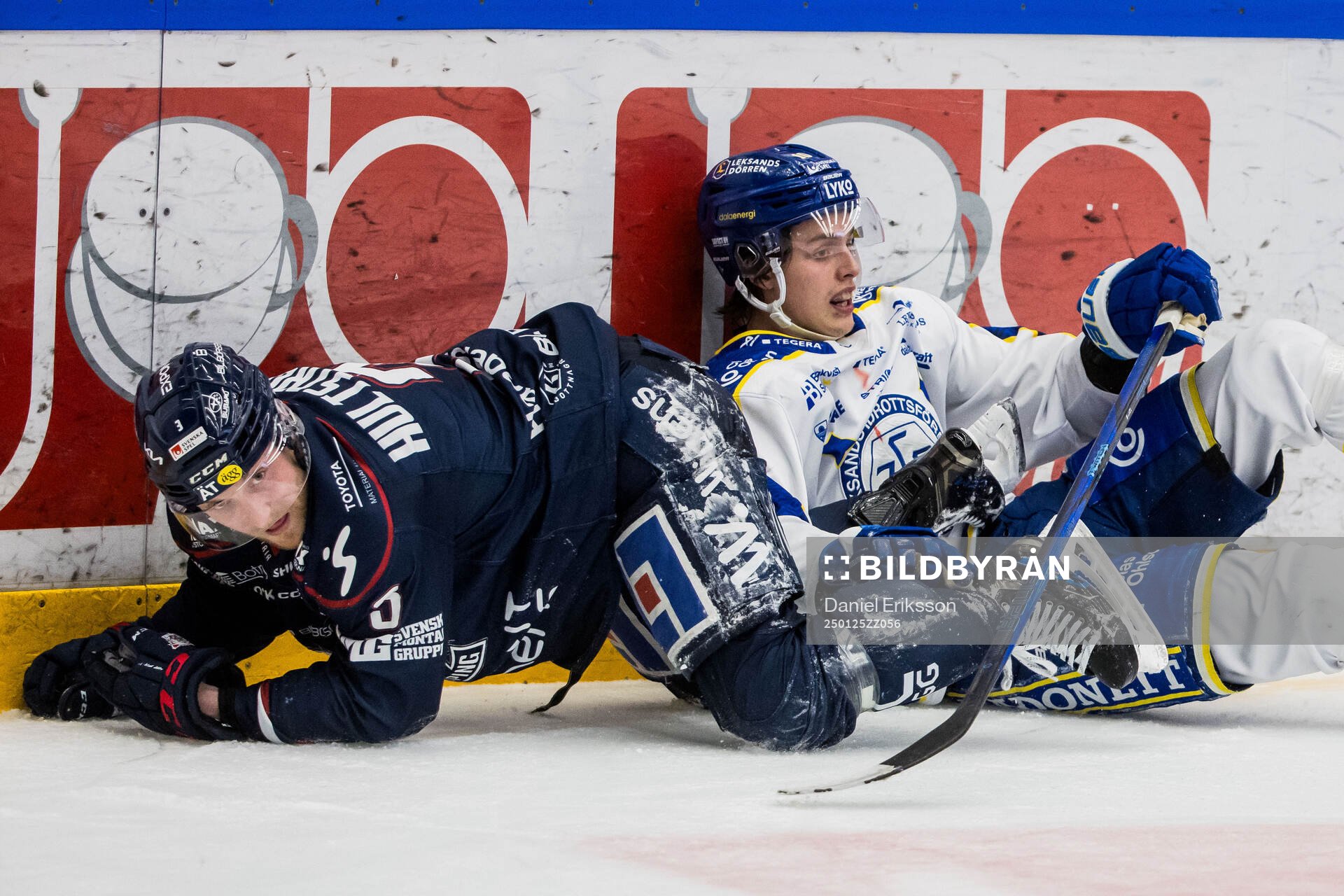 Linköpings Linus Hultström och Leksands Anton Johansson