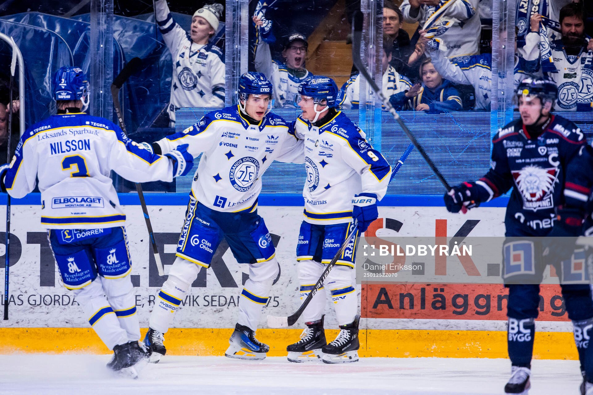 Leksands Alexander Lundqvist jublar