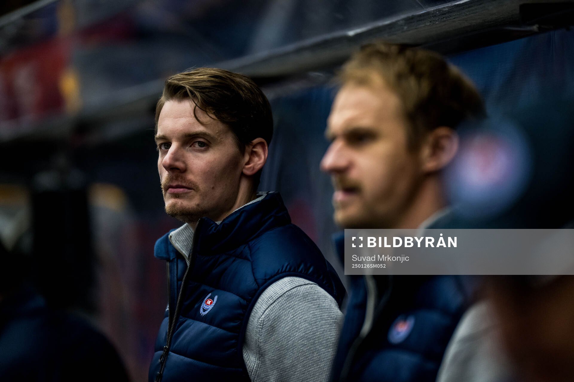Oskarshamns tränare Albin Blomqvist