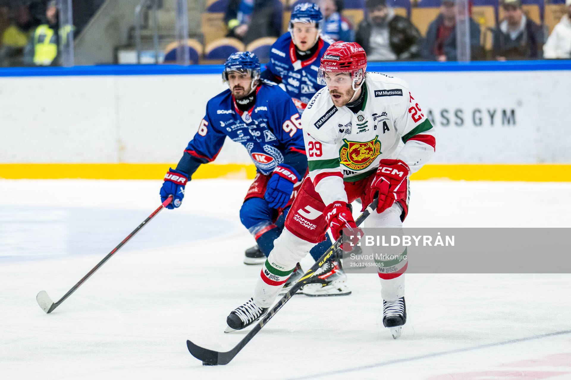 Oskarshamns Kevin Karlsson och Moras Johan Persson